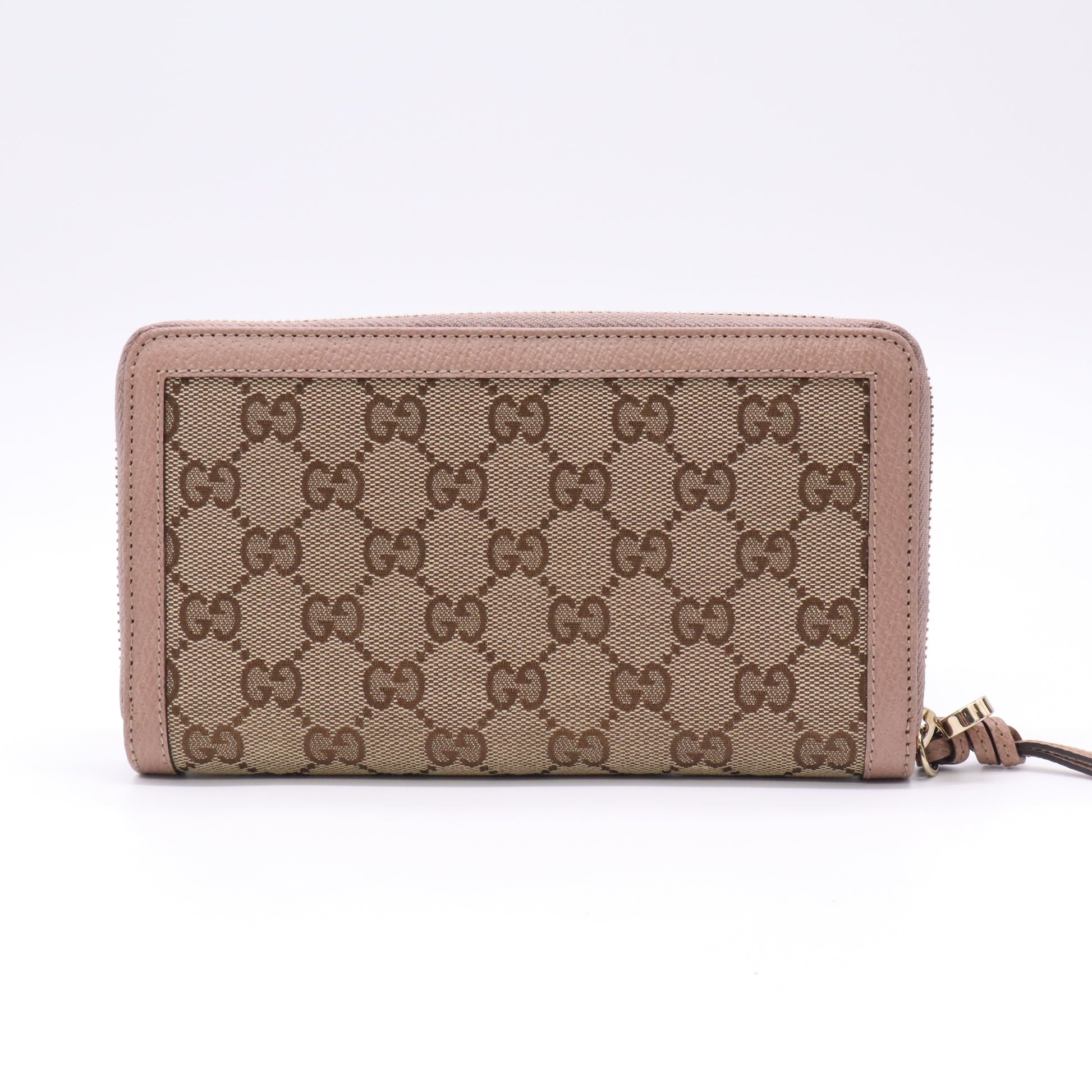 Gucci GG Canvas Zip Around Wallet W22756