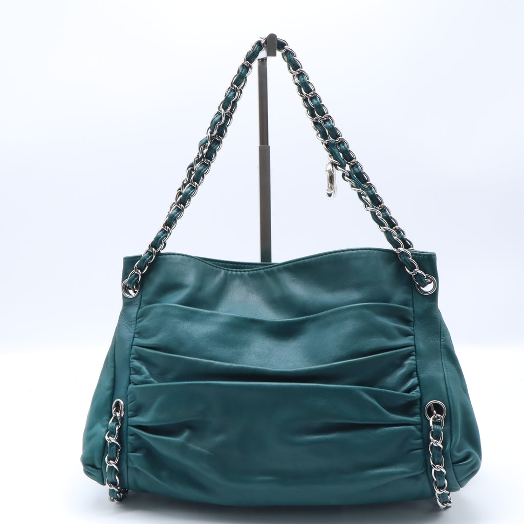 Sharpei Shoulder Bag Lambskin Large Twins B22144