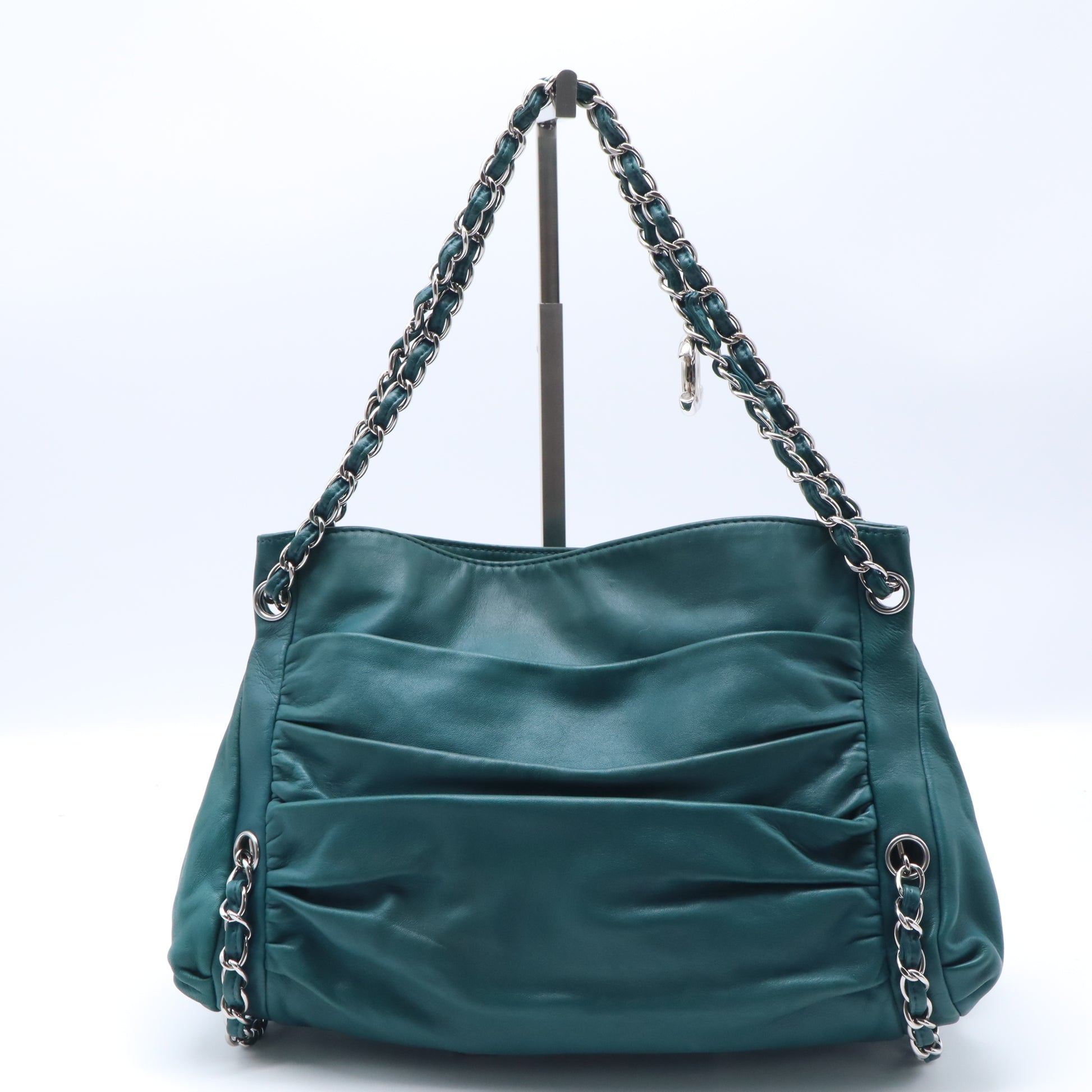 Sharpei Shoulder Bag Lambskin Large Twins B22144