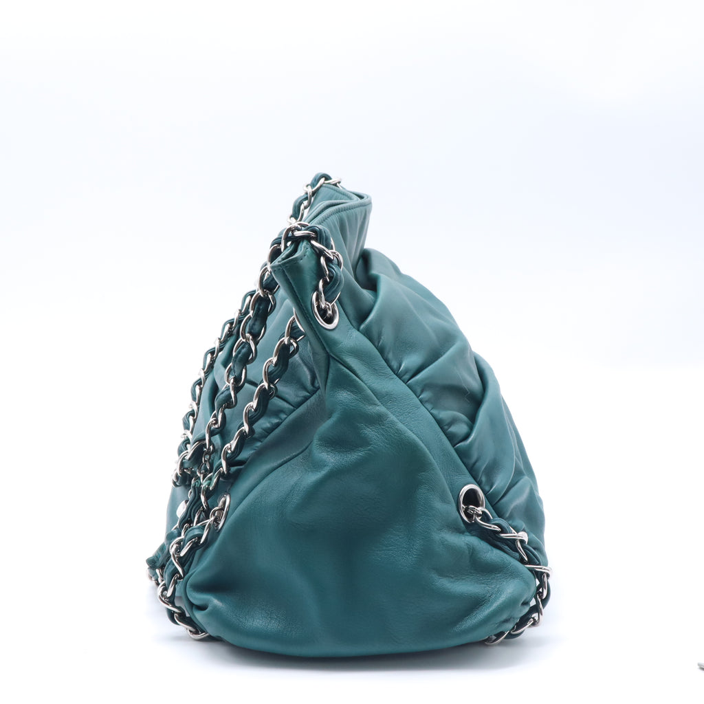 Sharpei Shoulder Bag Lambskin Large Twins B22144