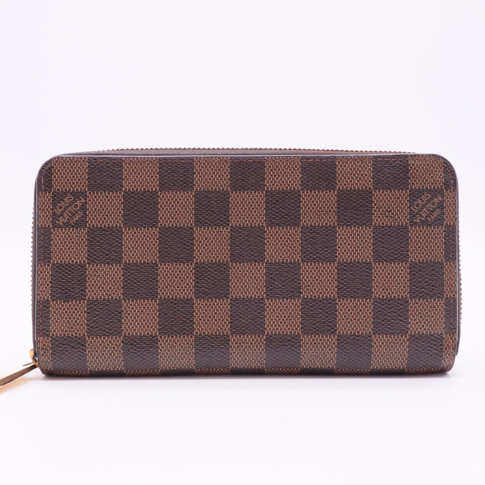 Damier Ebene Zippy Wallet