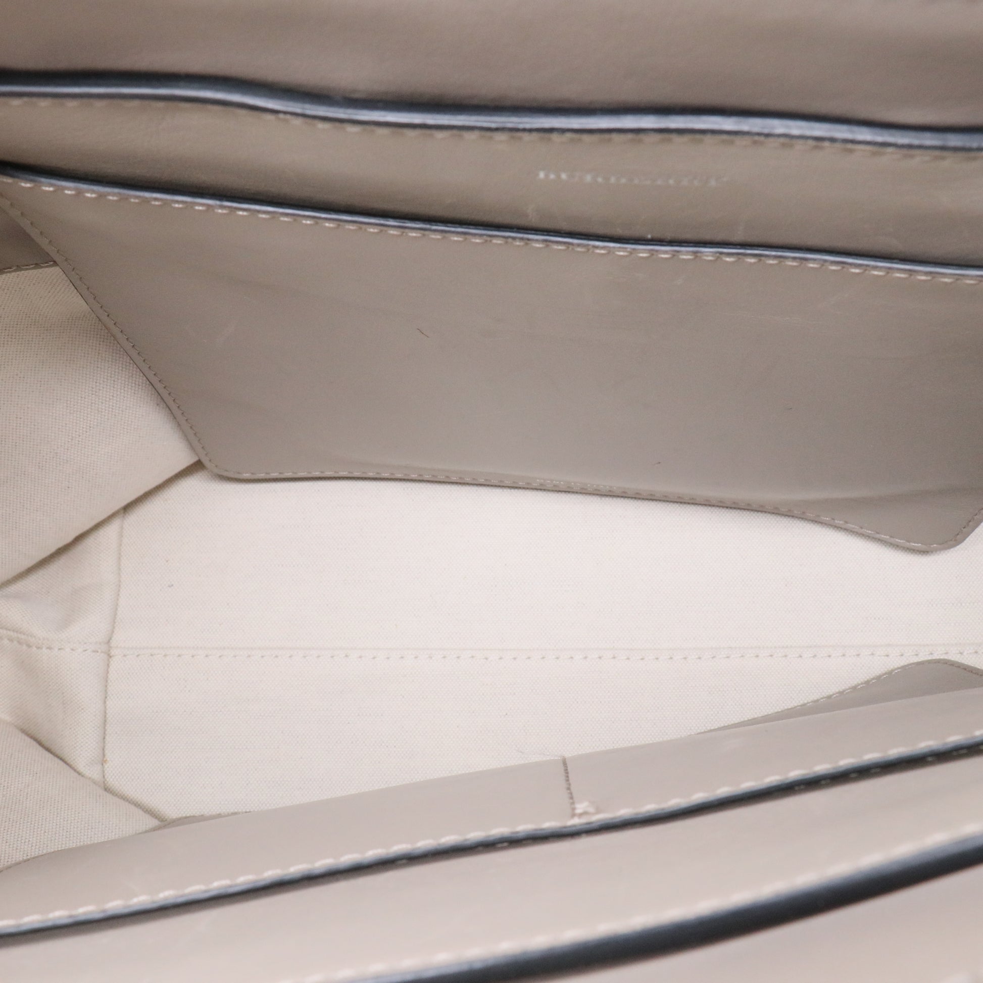 Burberry Grey/White Pebbled Leather Medium Belt Bag Twins LDJ3115