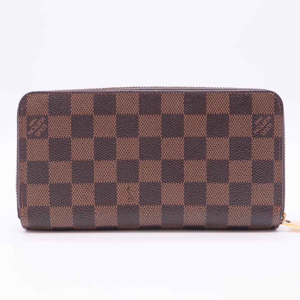 Damier Ebene Zippy Wallet