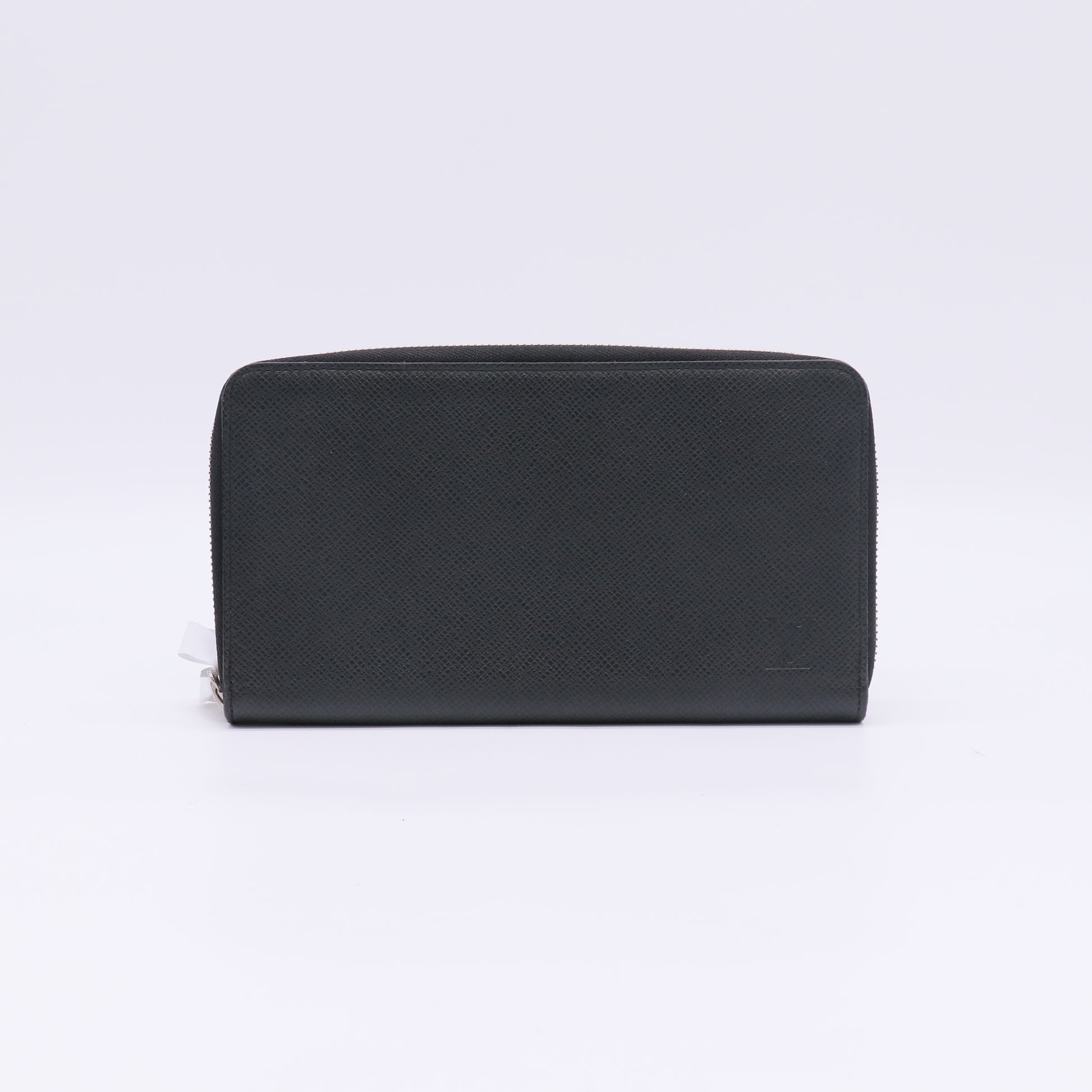Zippy Wallet Horizontal Black Leather W22603