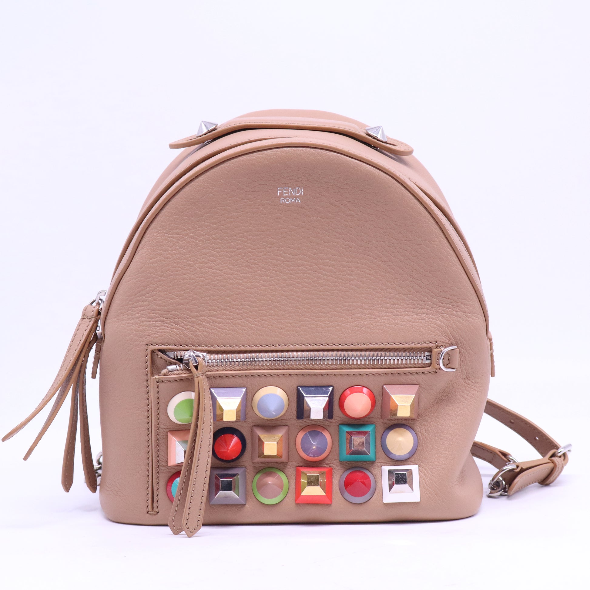 By The Way Backpack Studded Leather Mini B20808
