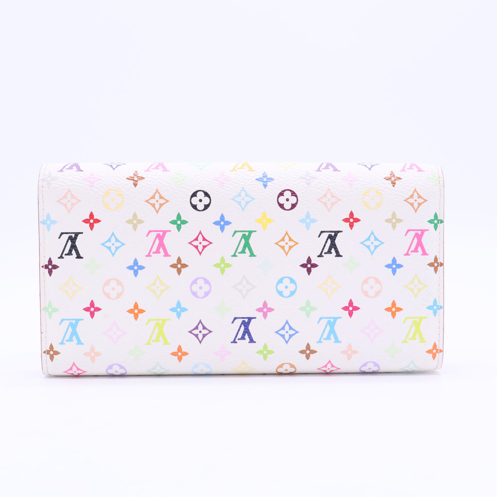 Monogram Multicolor Sarah Wallet White Grenade