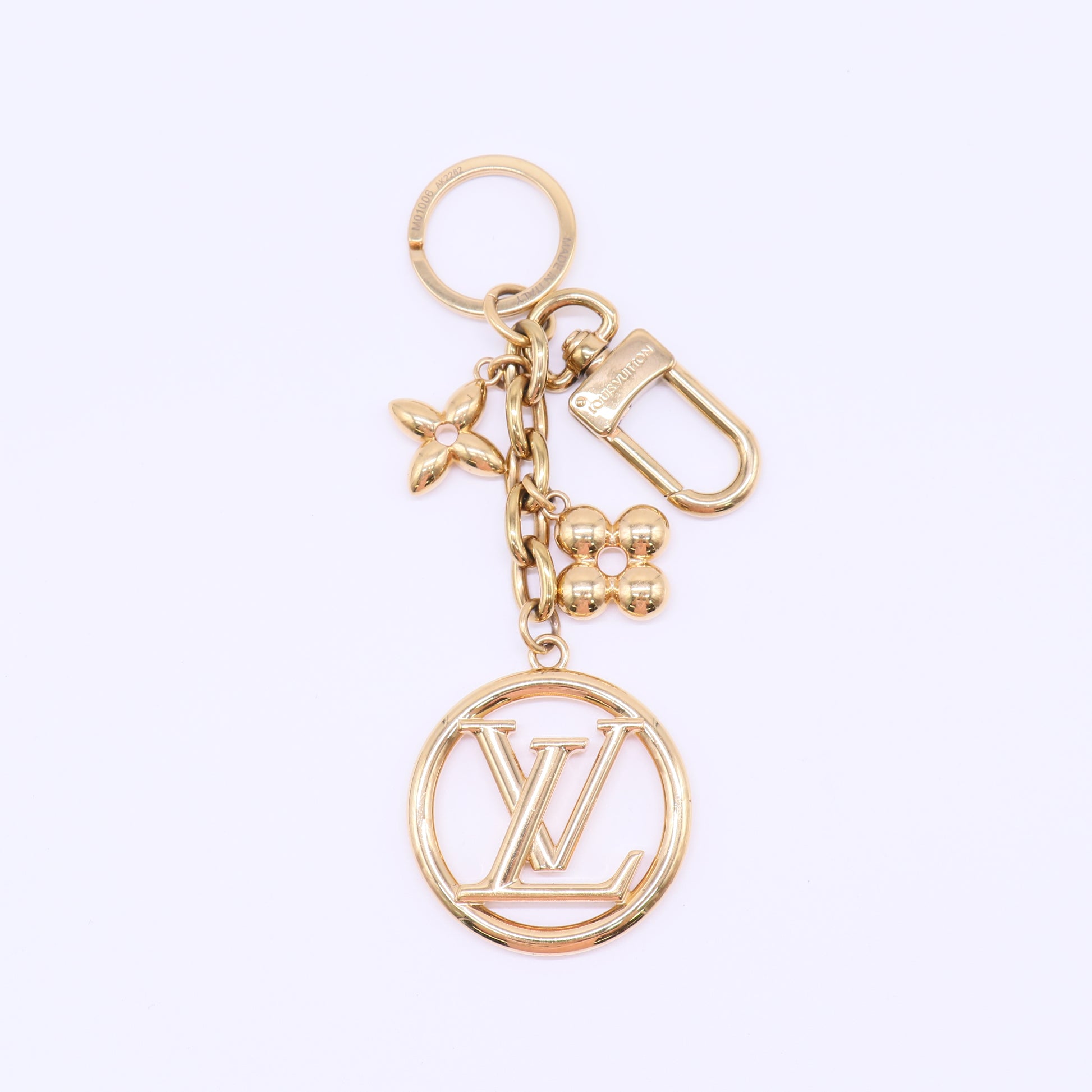 Louis Vuitton Circle Bag Charm & Key Holder  Twins W21538