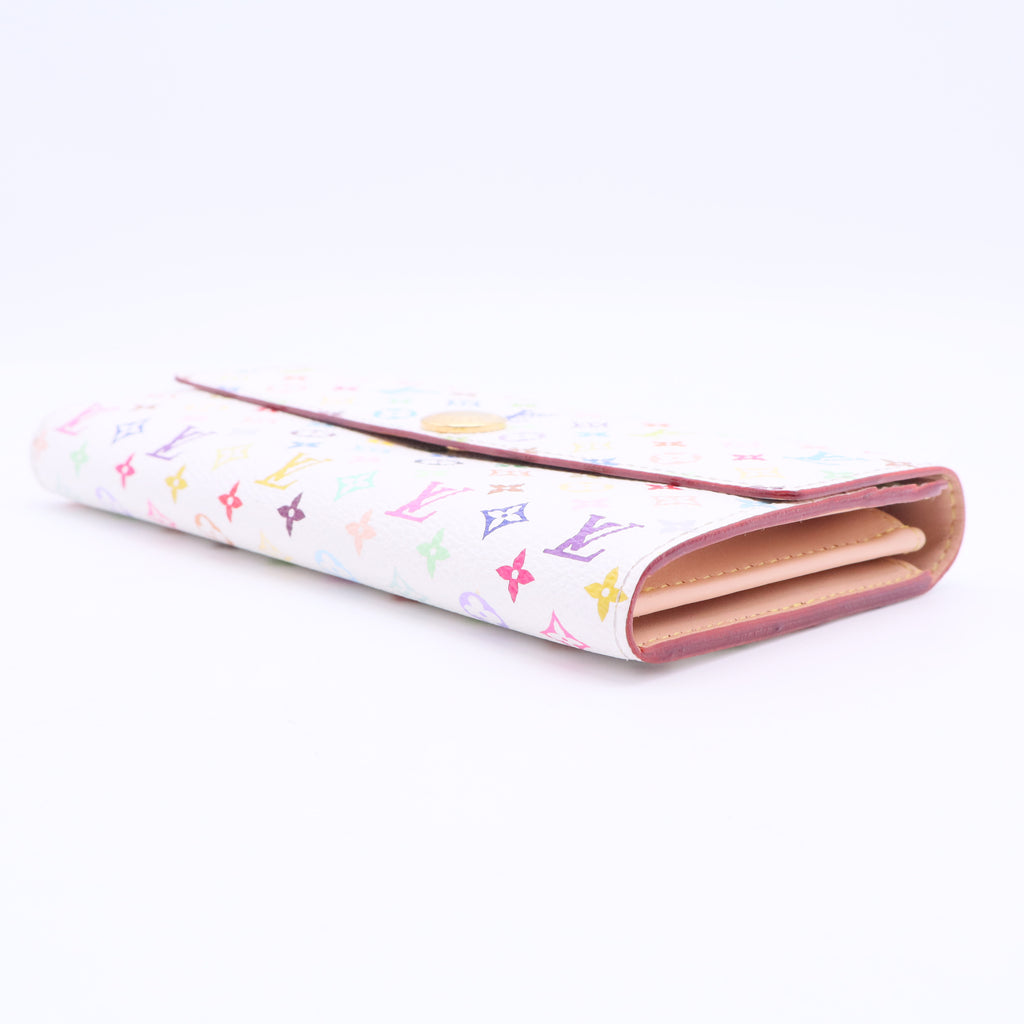 Monogram Multicolor Sarah Wallet White Grenade