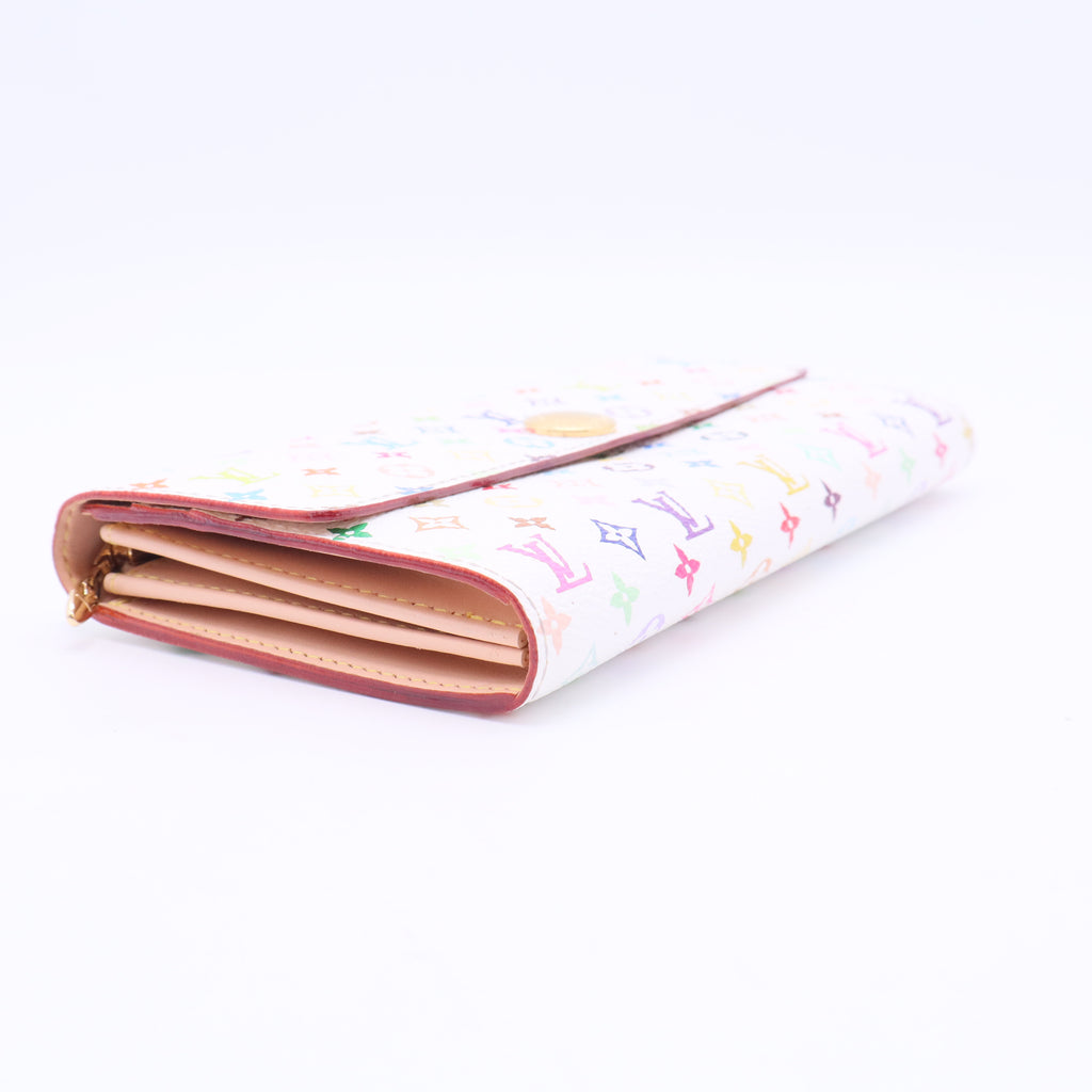 Monogram Multicolor Sarah Wallet White Grenade