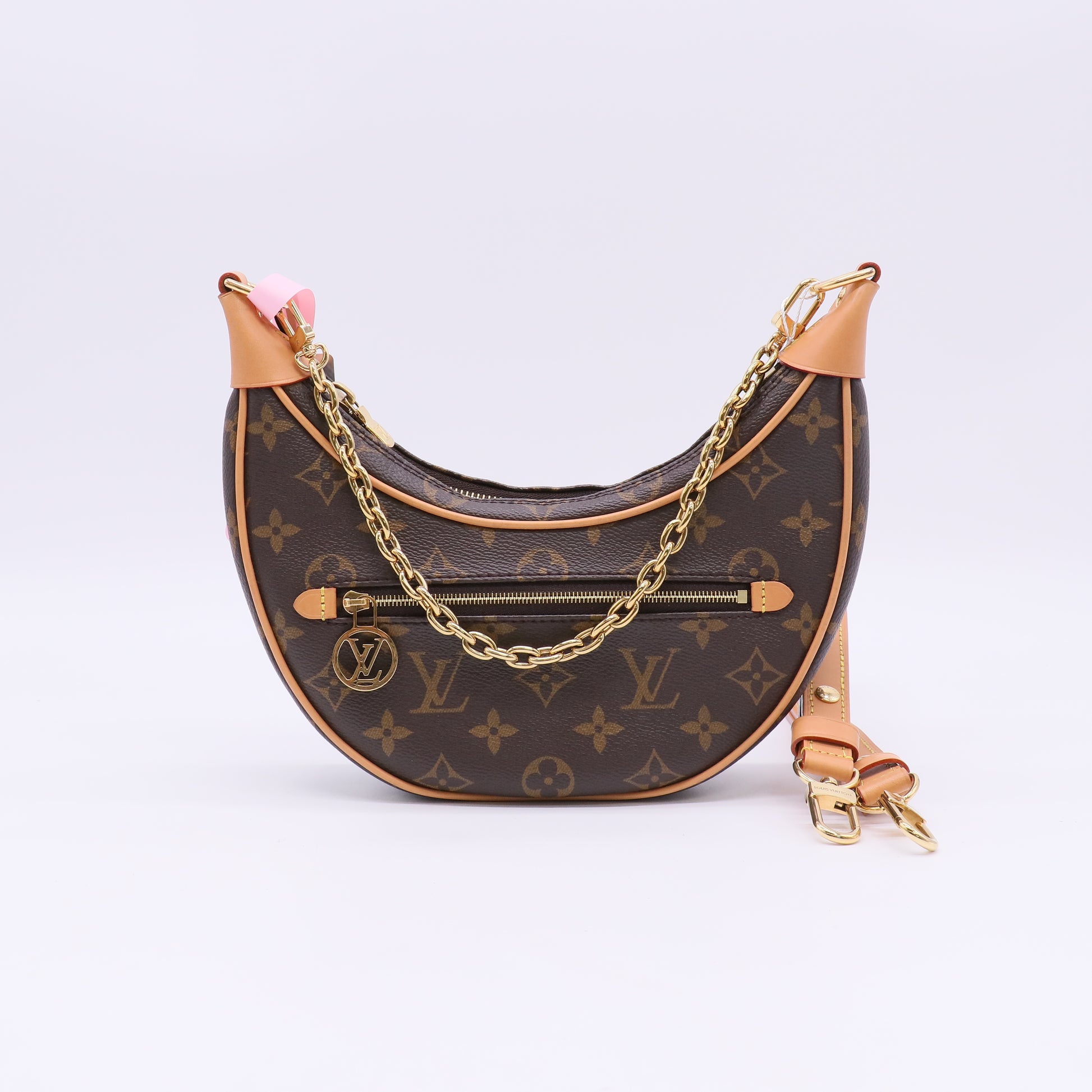 Louis Vuitton Loop Handbag Monogram Canvas twins LDJ5716