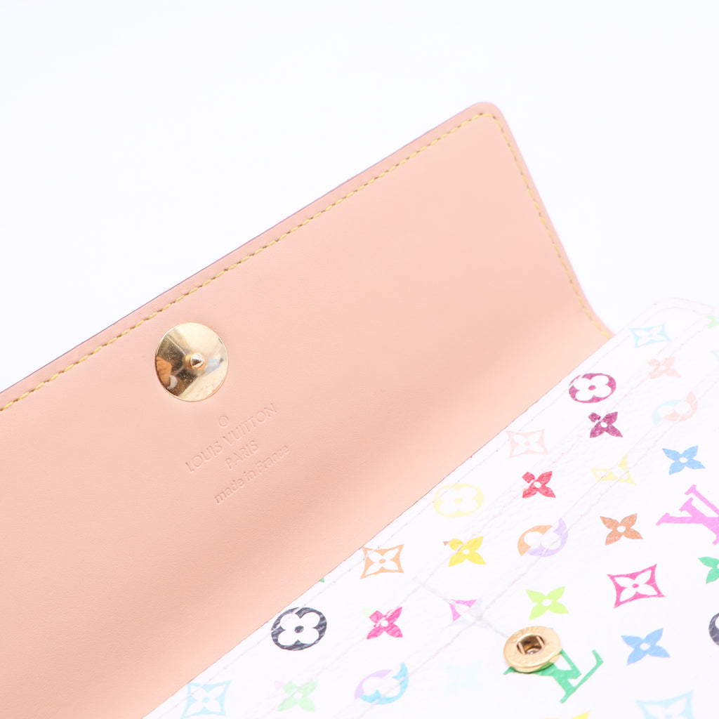 Monogram Multicolor Sarah Wallet White Grenade