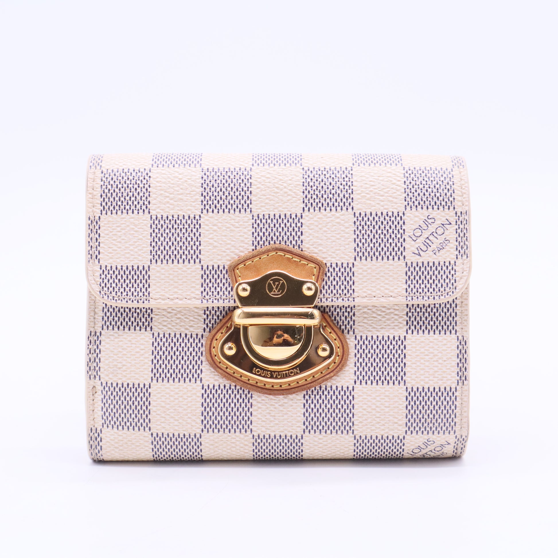 2011 Damier Azur Pattern Joey Wallet