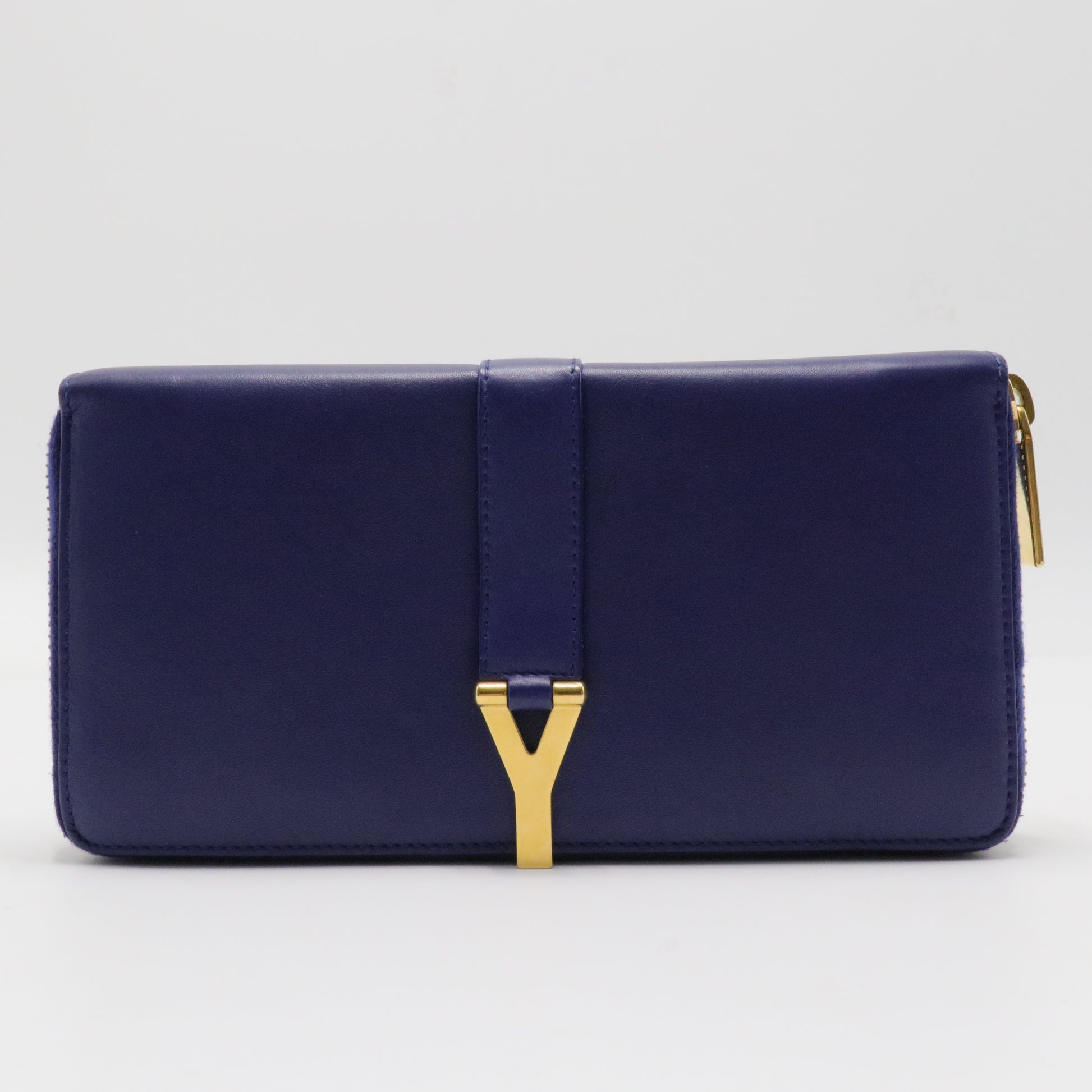 Classic Y Ligne Leather Continental Wallet