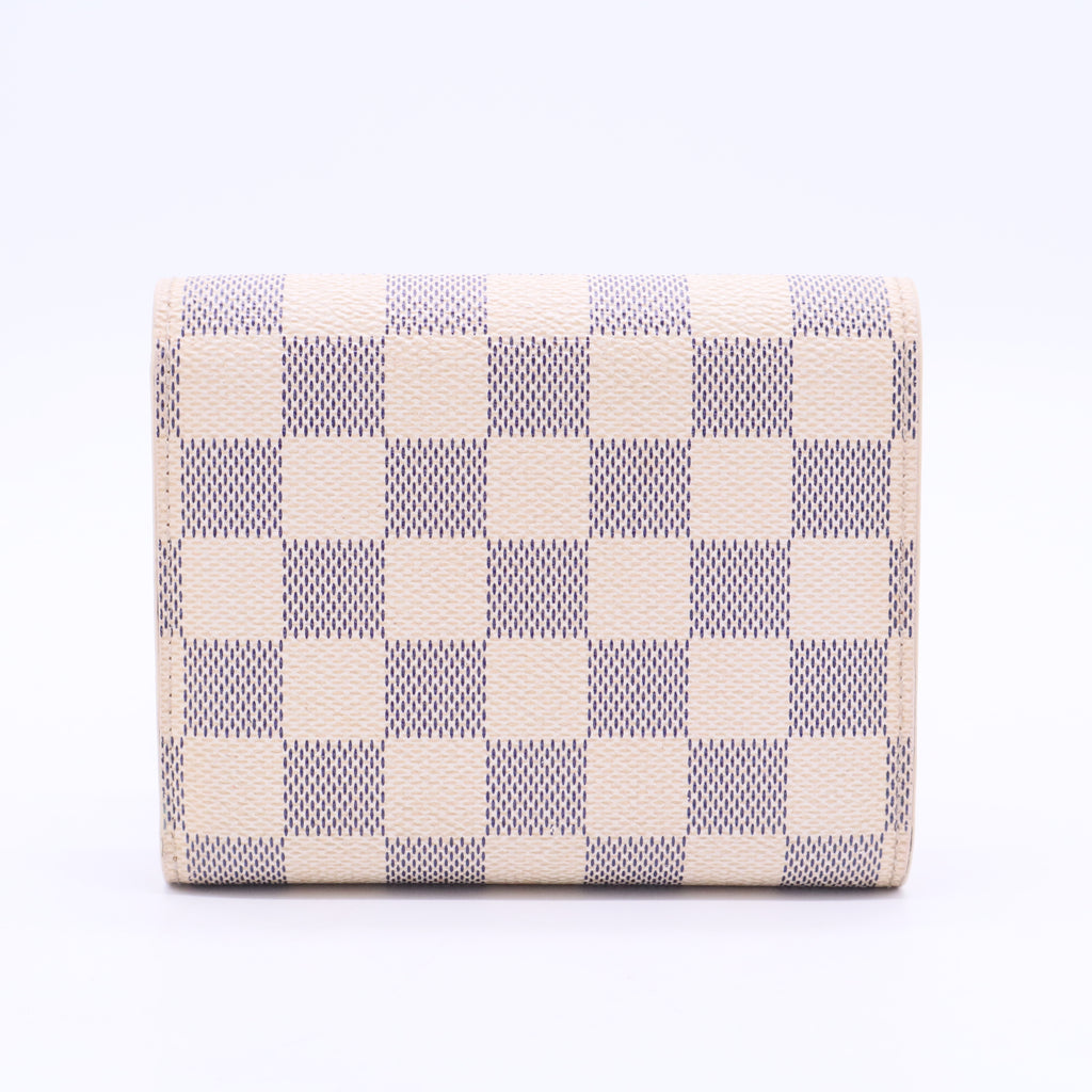2011 Damier Azur Pattern Joey Wallet