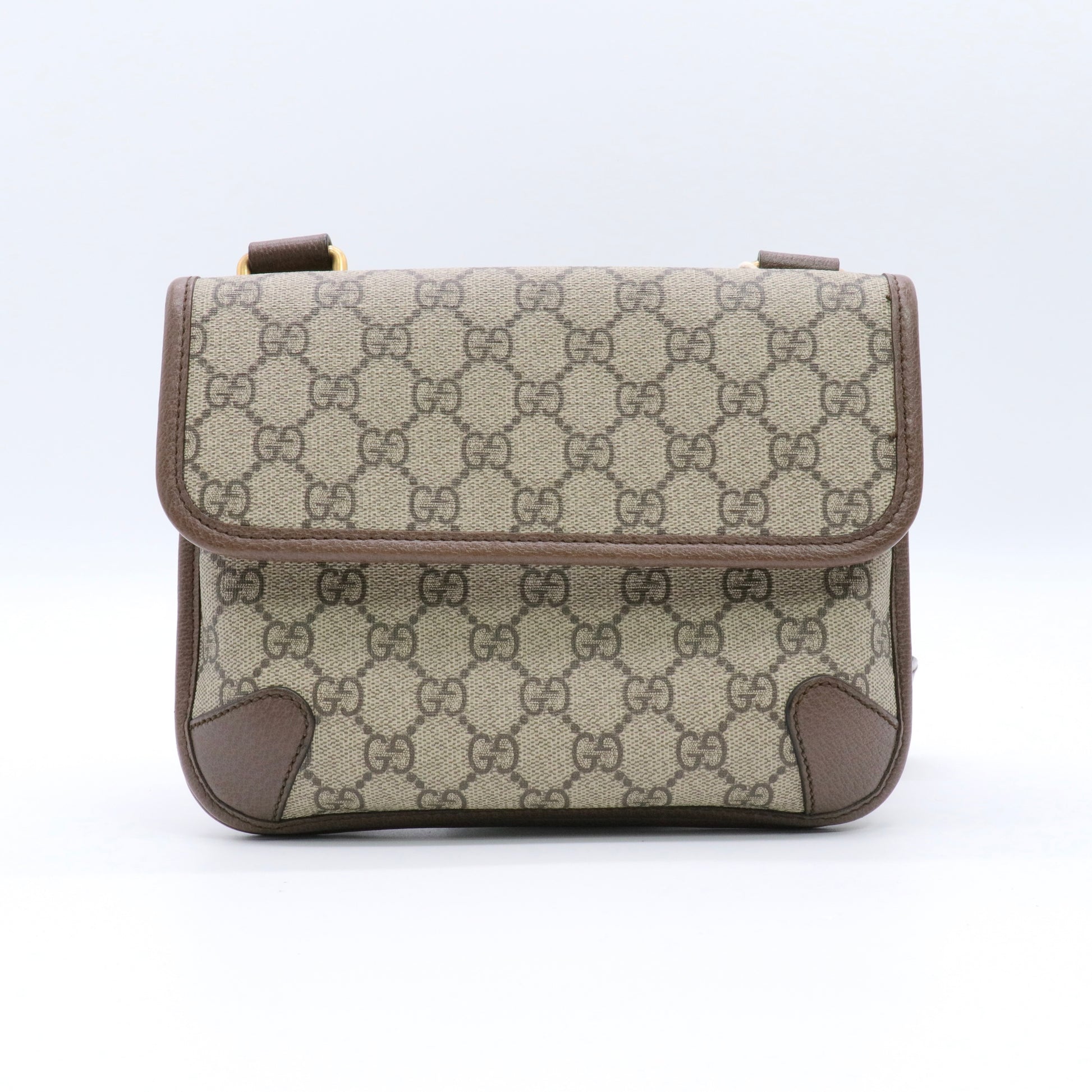 GG Supreme Monogram Web Neo Vintage Messenger Bag twins