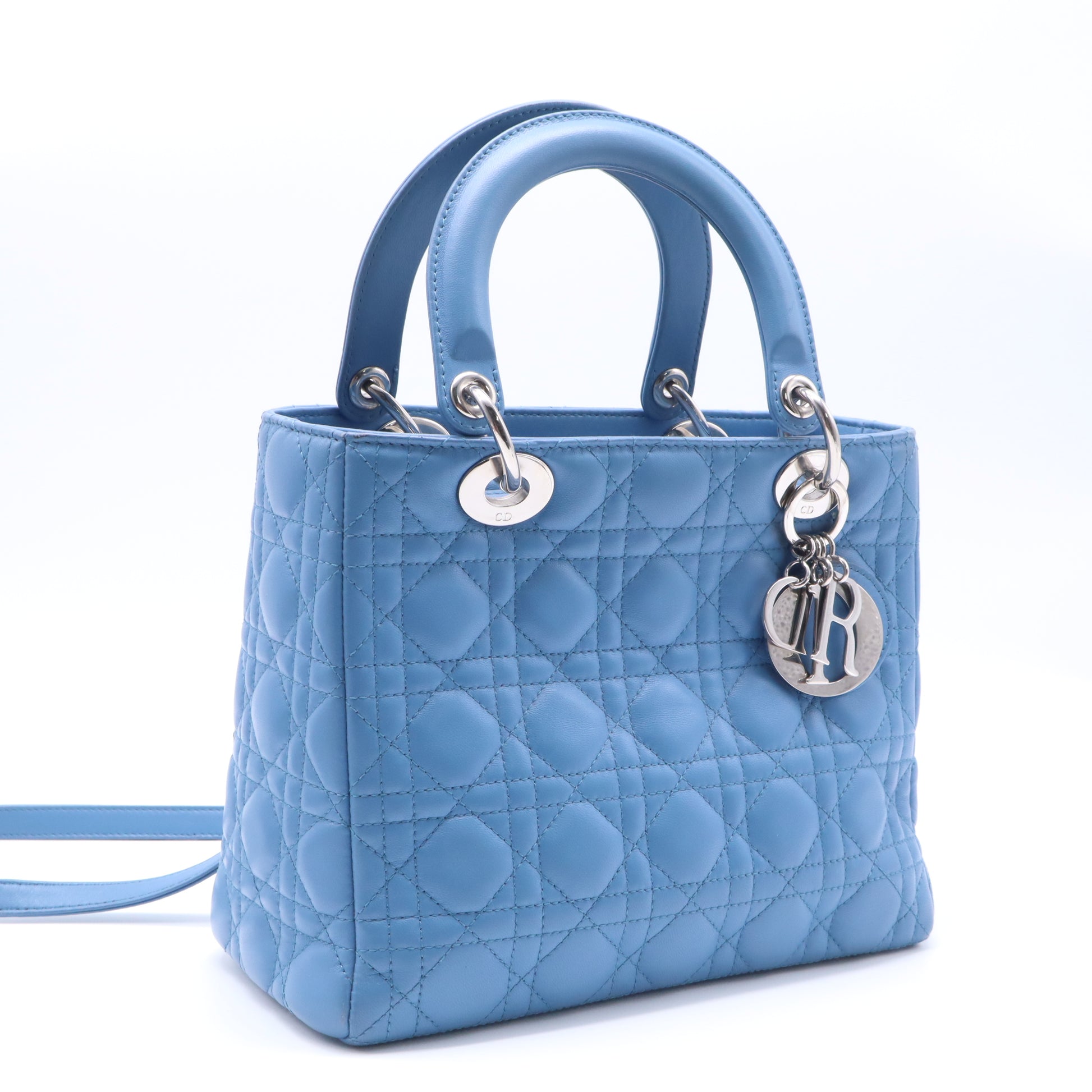 Lady Dior Bag Cannage Quilt Lambskin Medium Twins LDJ4210