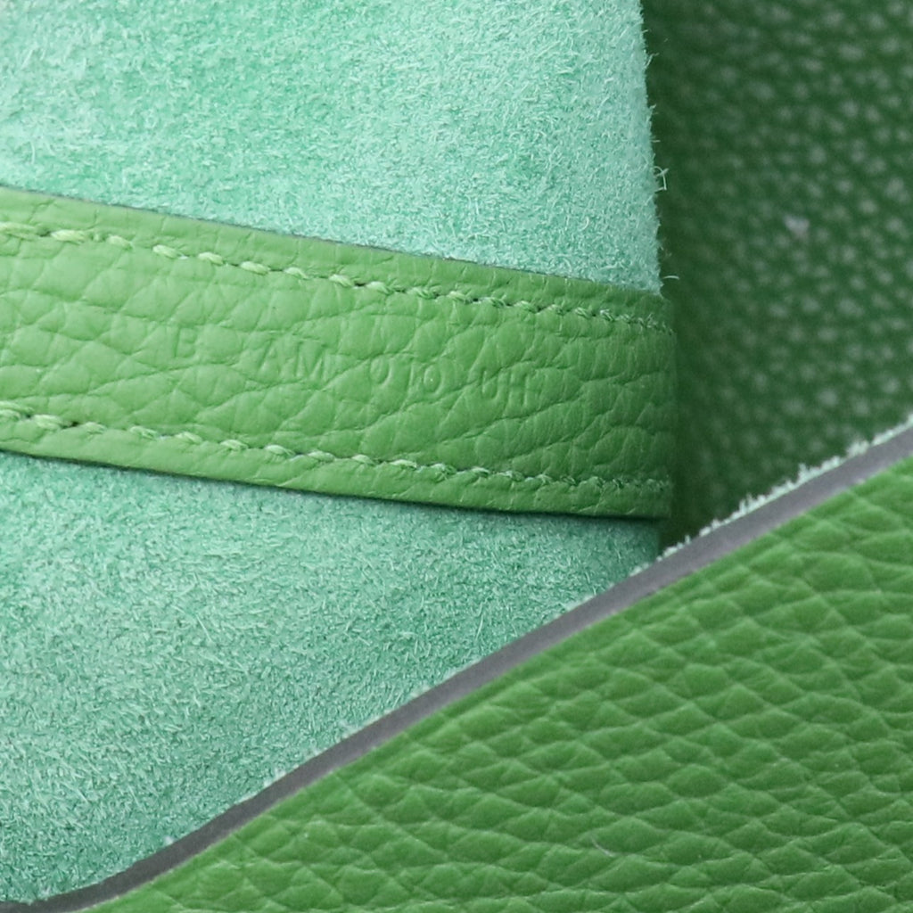 Hermès Picotin Lock 18 Vert Moyen Clemence Palladium Hardware Twins LDJ3108