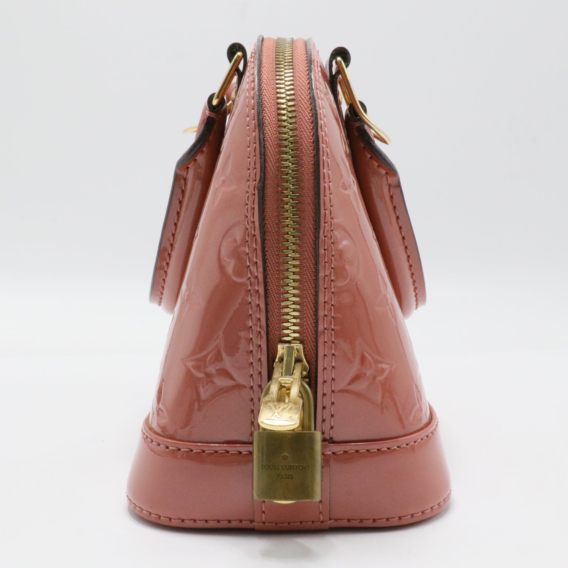 Alma Handbag Monogram Vernis BB