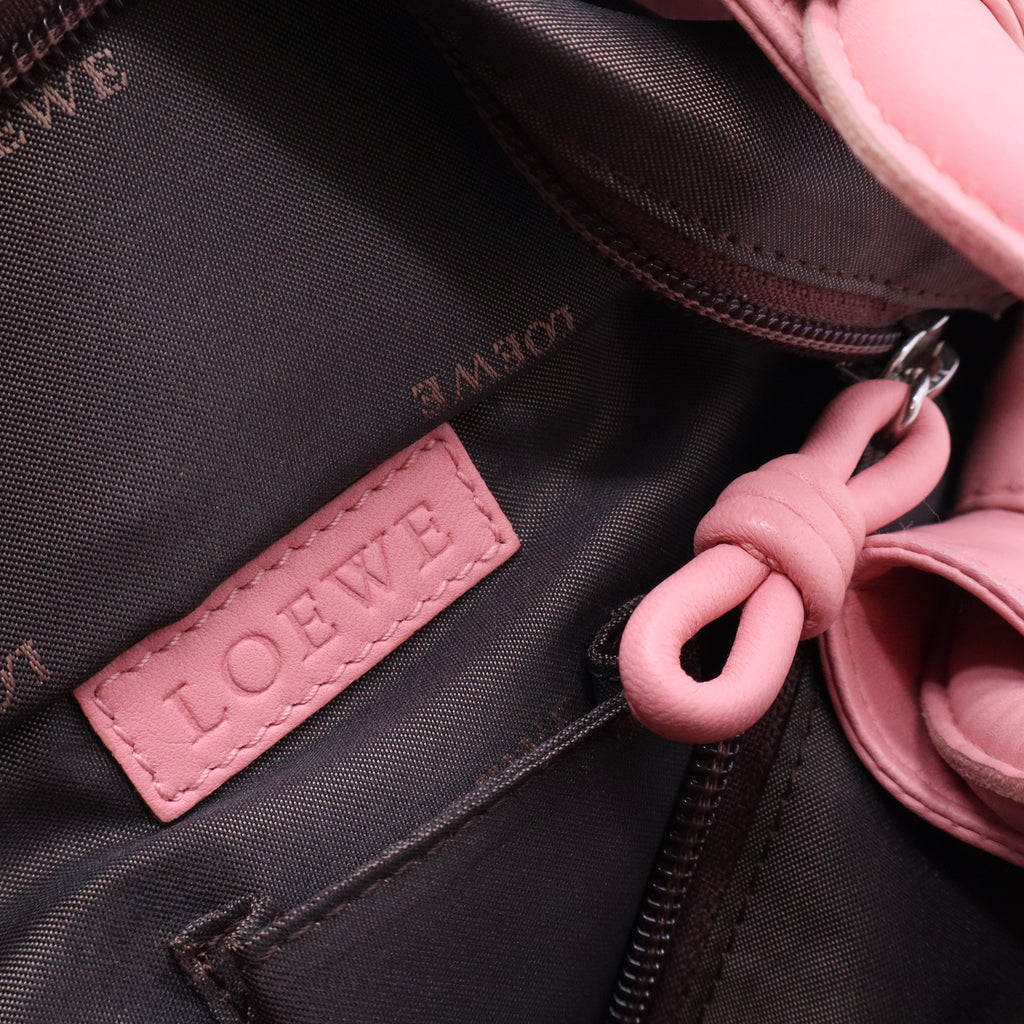 Pink Leather Aire Shoulder Bag