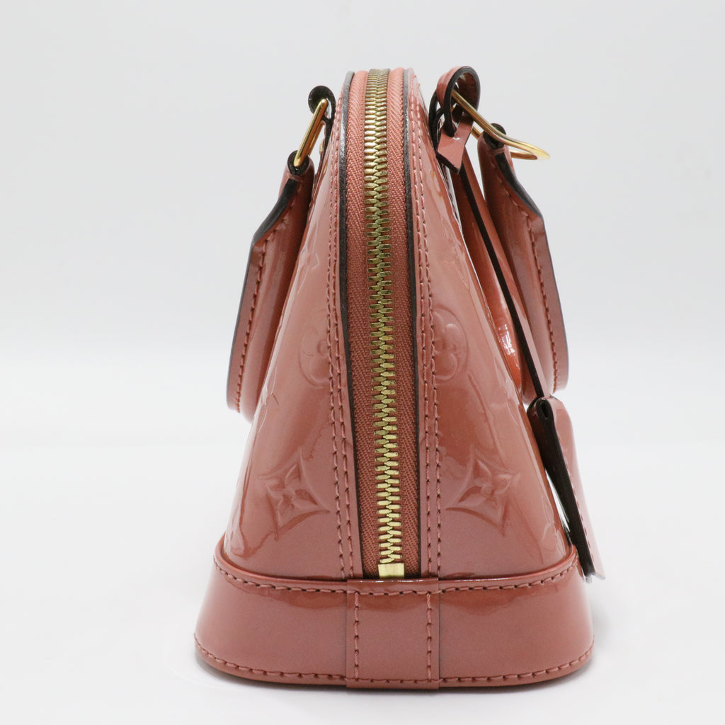 Alma Handbag Monogram Vernis BB