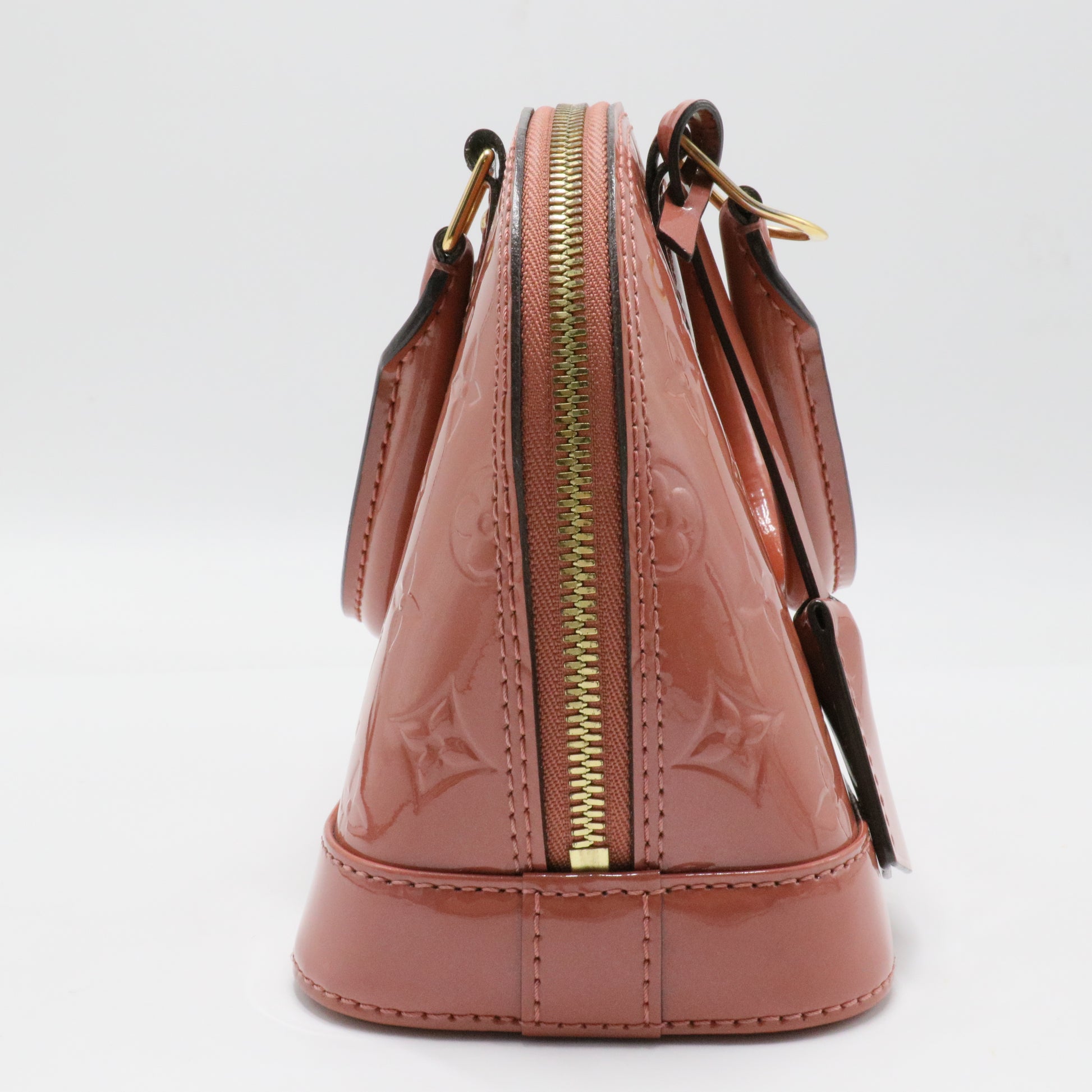 Alma Handbag Monogram Vernis BB