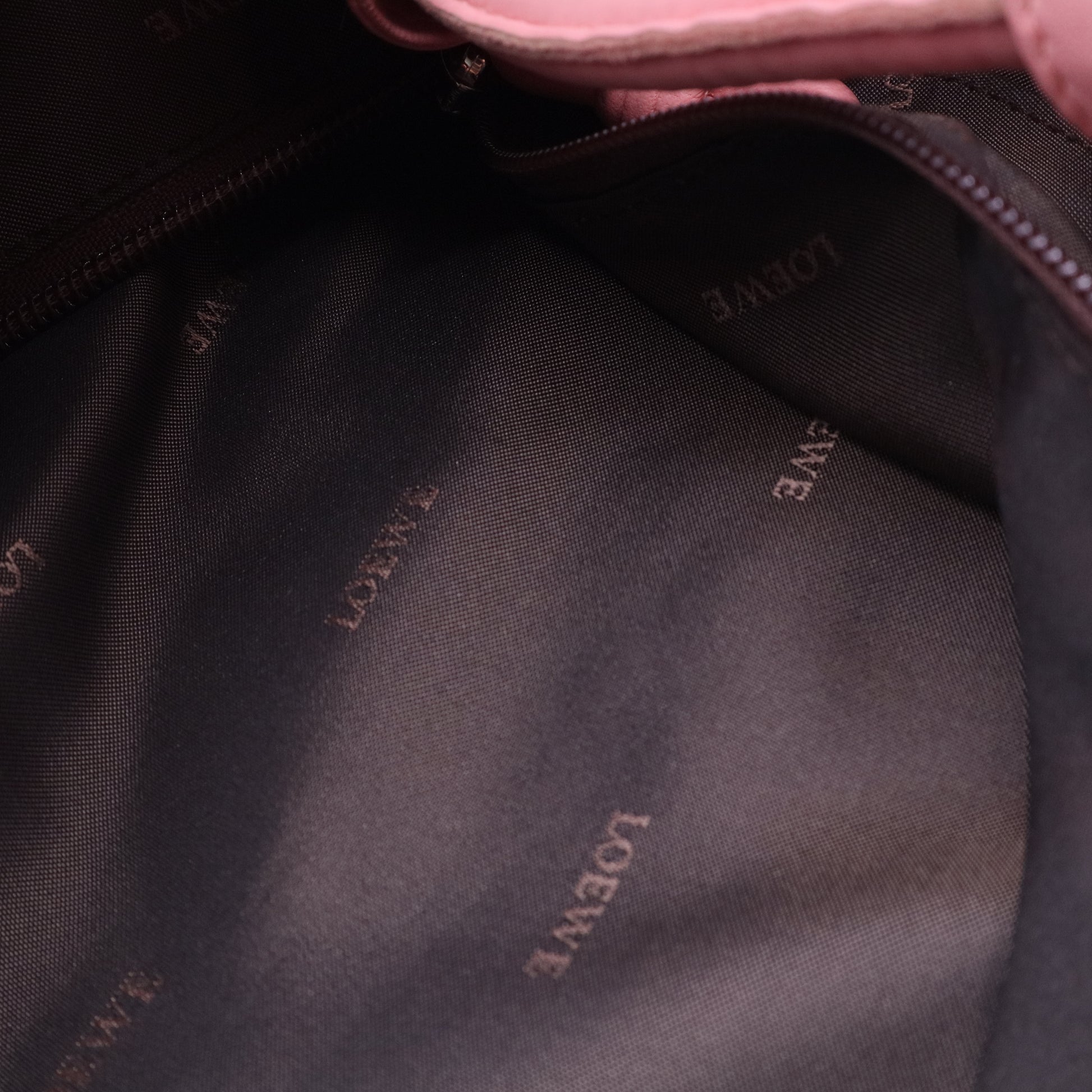 Pink Leather Aire Shoulder Bag