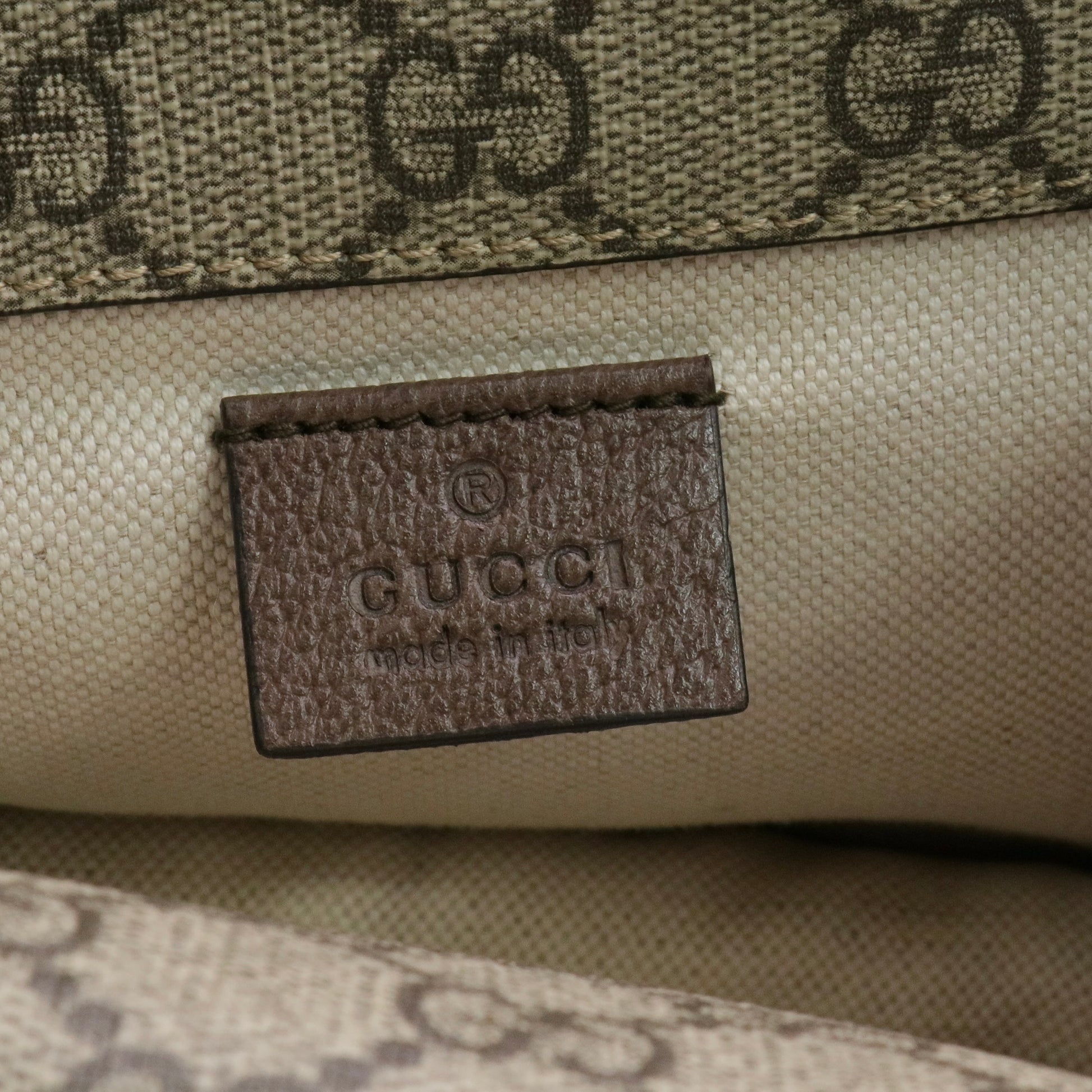 GG Supreme Monogram Web Neo Vintage Messenger Bag twins