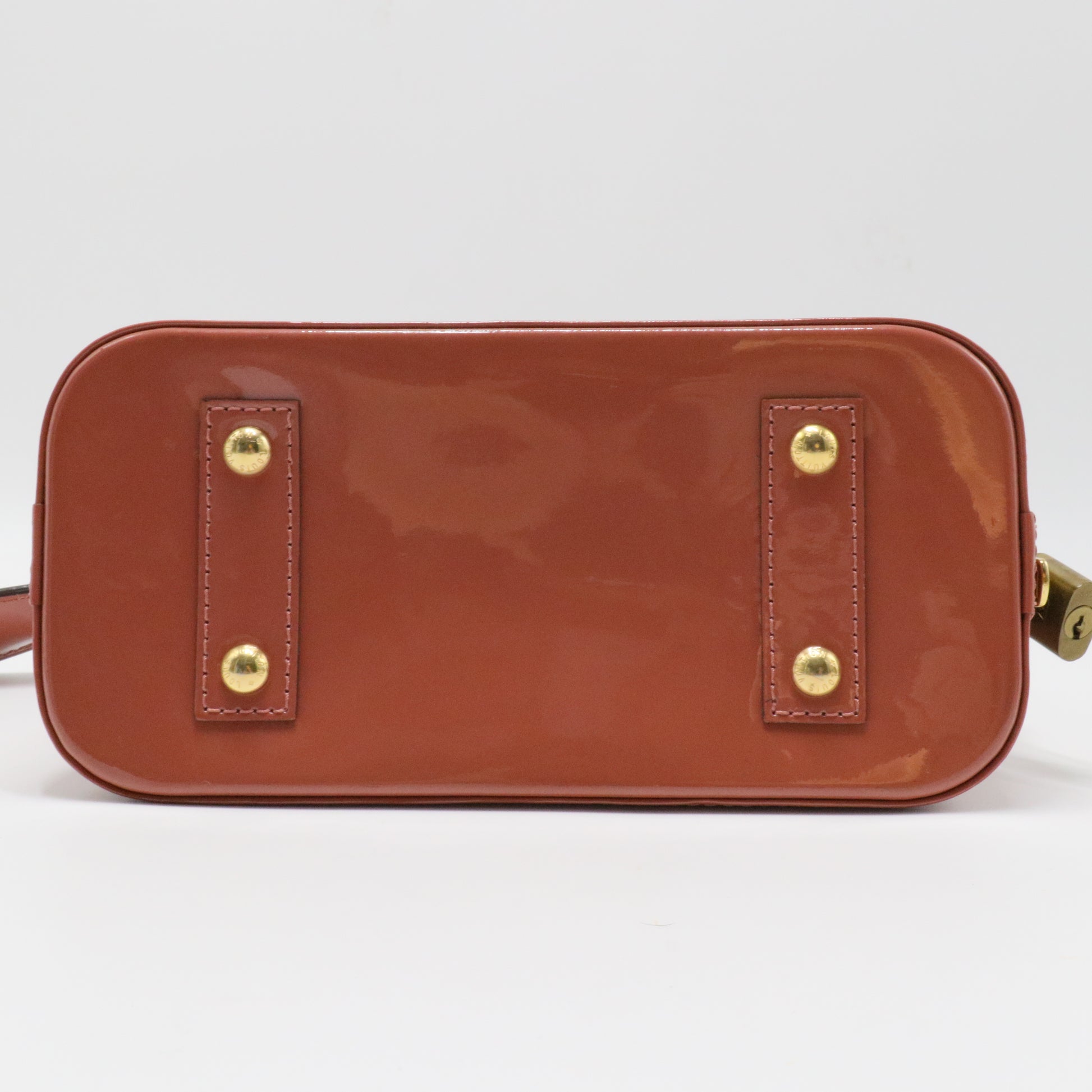 Alma Handbag Monogram Vernis BB