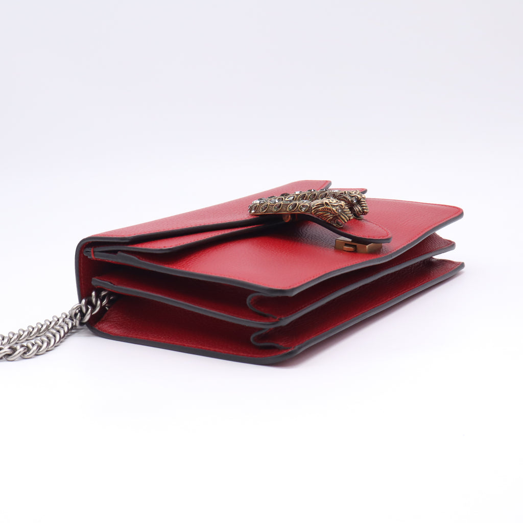 Gucci Dollar Calfskin Swarovski Crystal Small Dionysus Shoulder Bag B23629