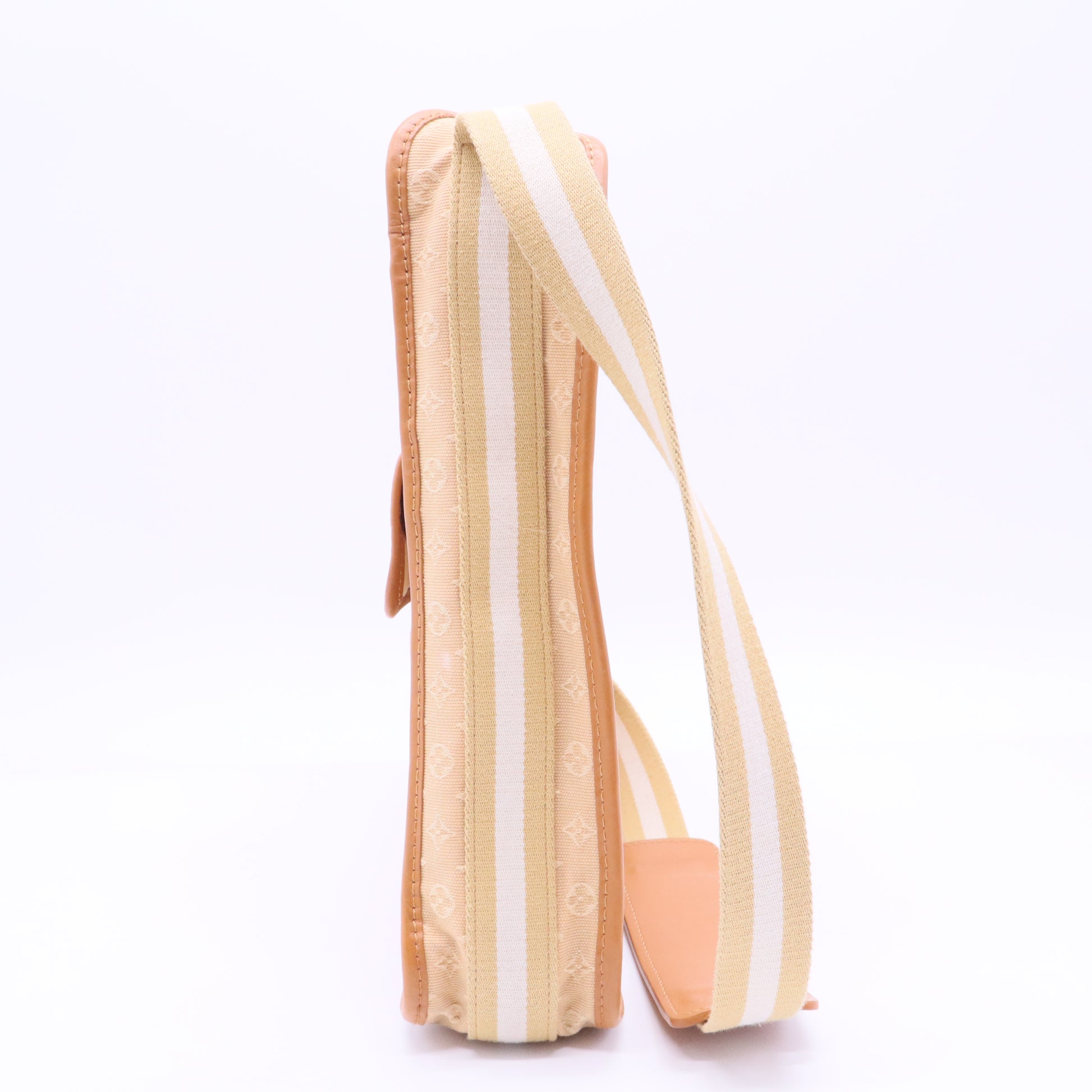 Beige Monogram Lin Canvas Mary Kate Bag