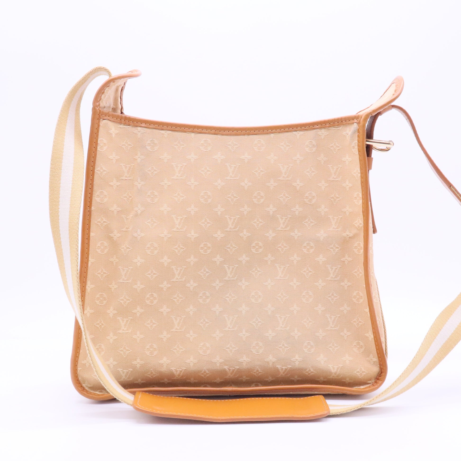 Beige Monogram Lin Canvas Mary Kate Bag
