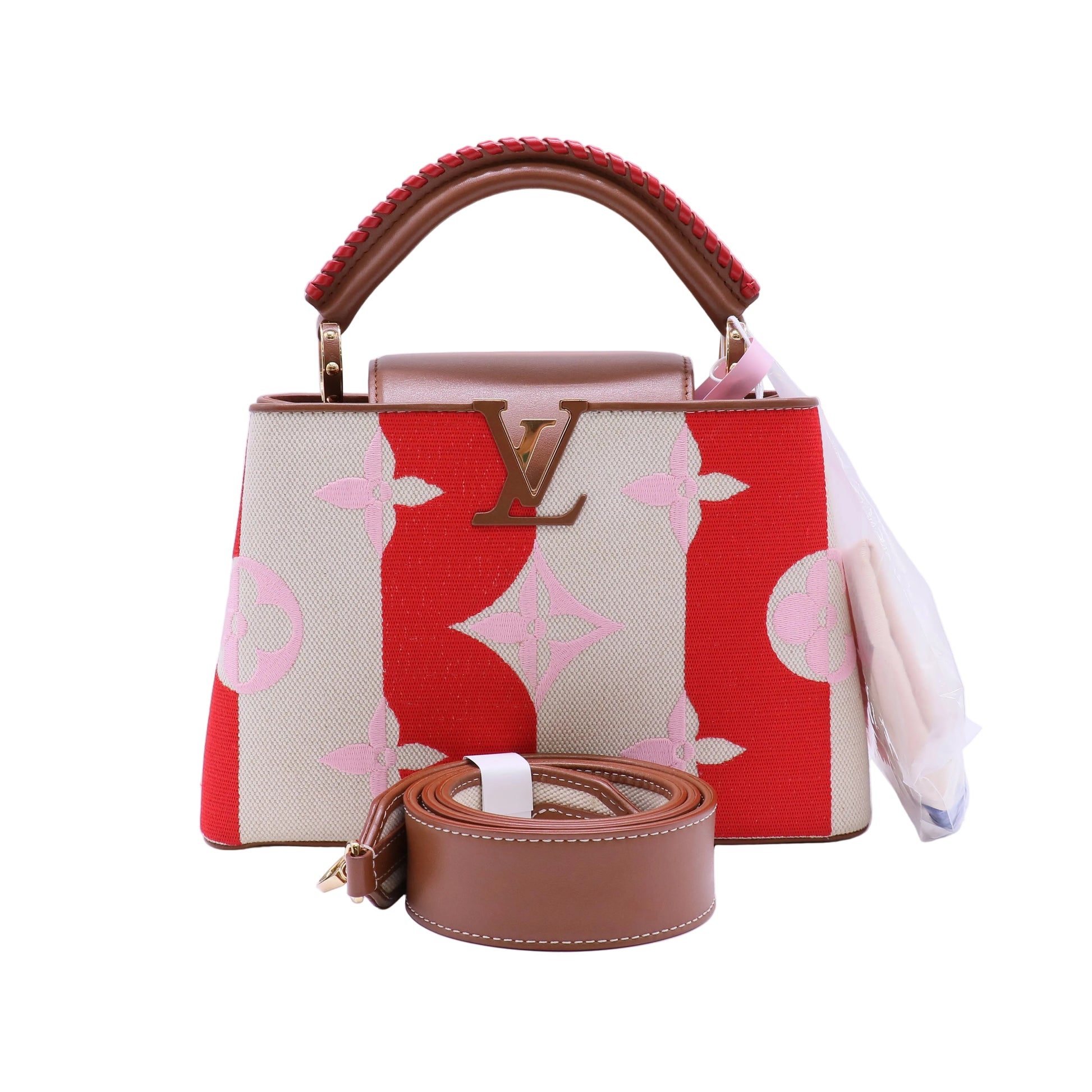 Louis Vuitton Canvas Giant Monogram Capucines BB Twins LDJ4252