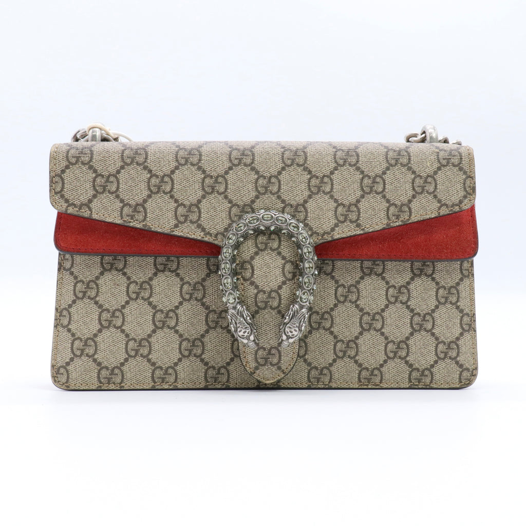 Dionysus Bag GG Coated Canvas Small twins