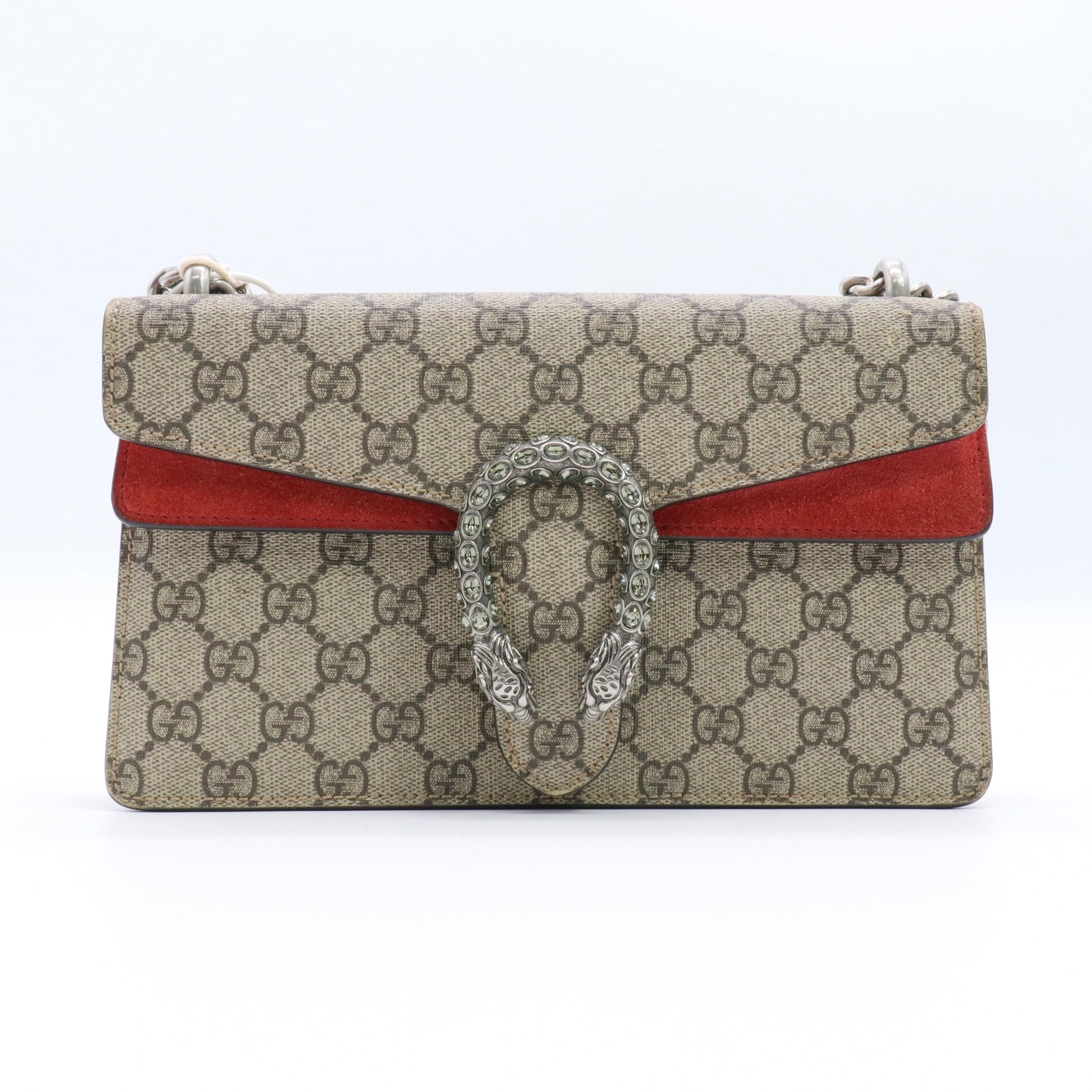 Dionysus Bag GG Coated Canvas Small twins
