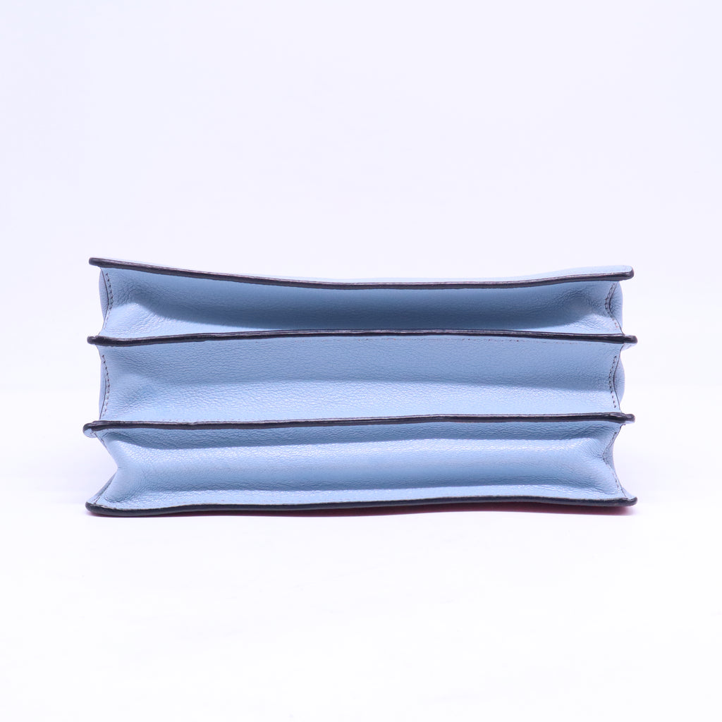 Bandoliera Madras Bi-Color Handle Bag B21301