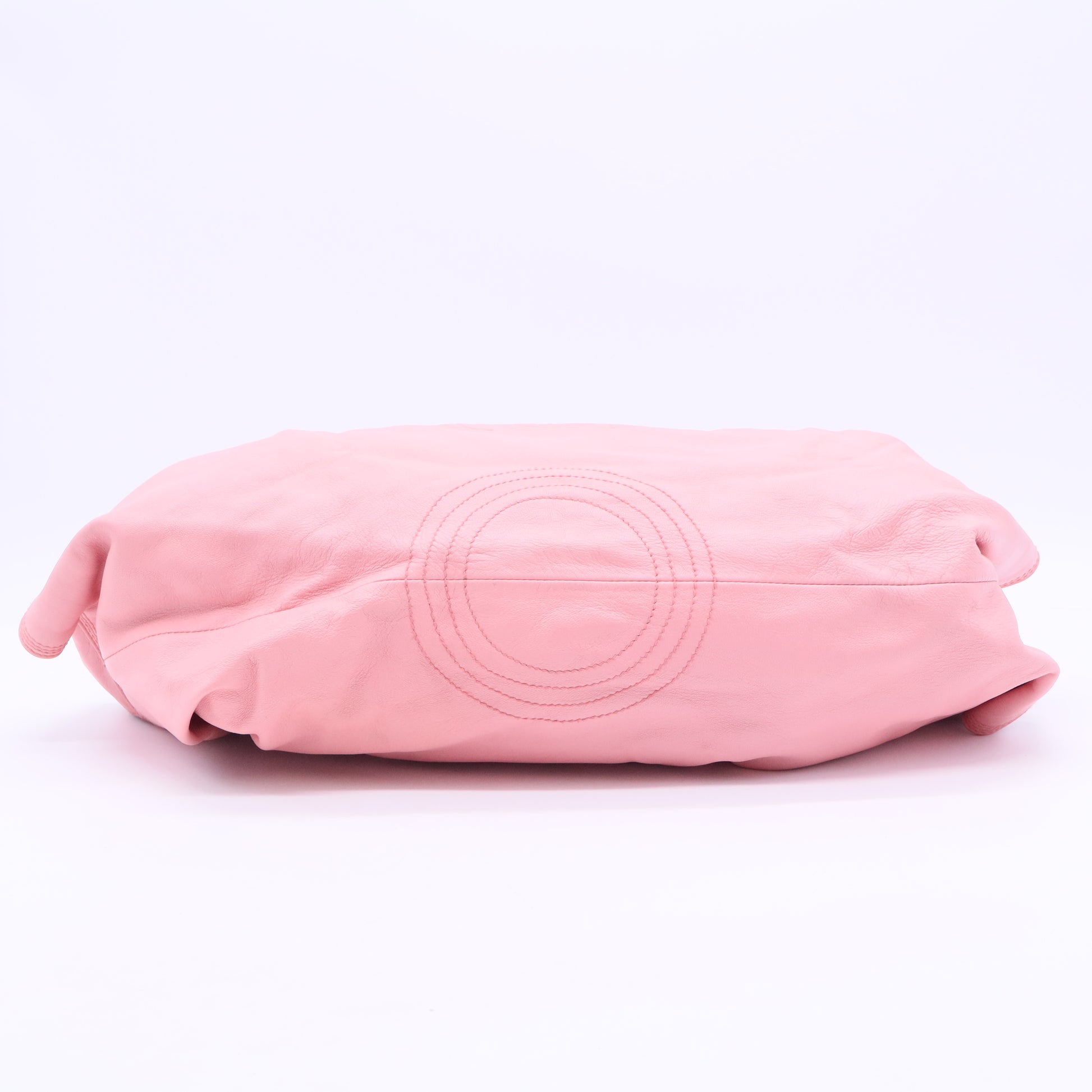 Pink Leather Aire Shoulder Bag