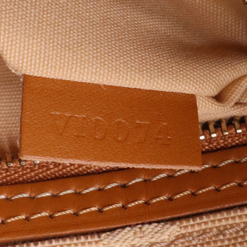 Beige Monogram Lin Canvas Mary Kate Bag