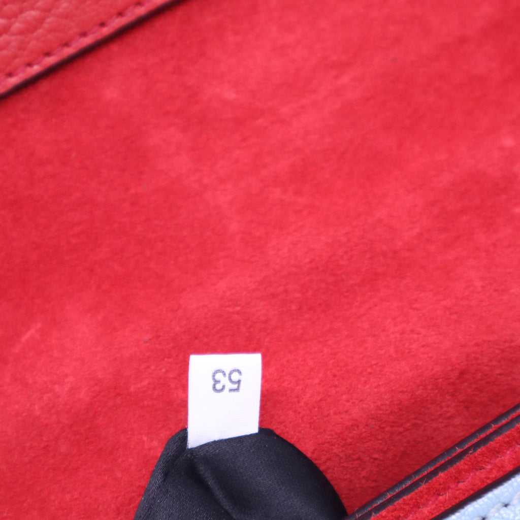 Bandoliera Madras Bi-Color Handle Bag B21301