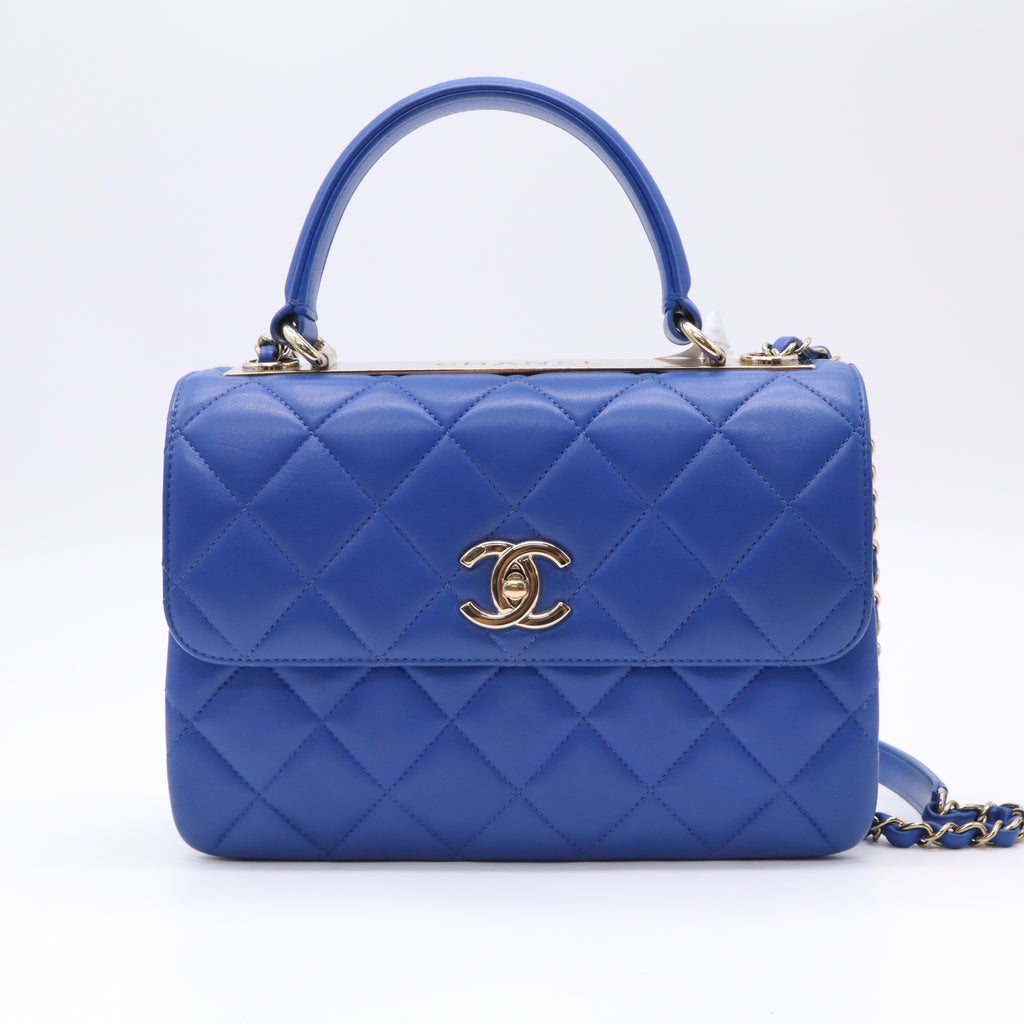 Chanel Small Trendy CC Top Handle Flap Bag twins B23454