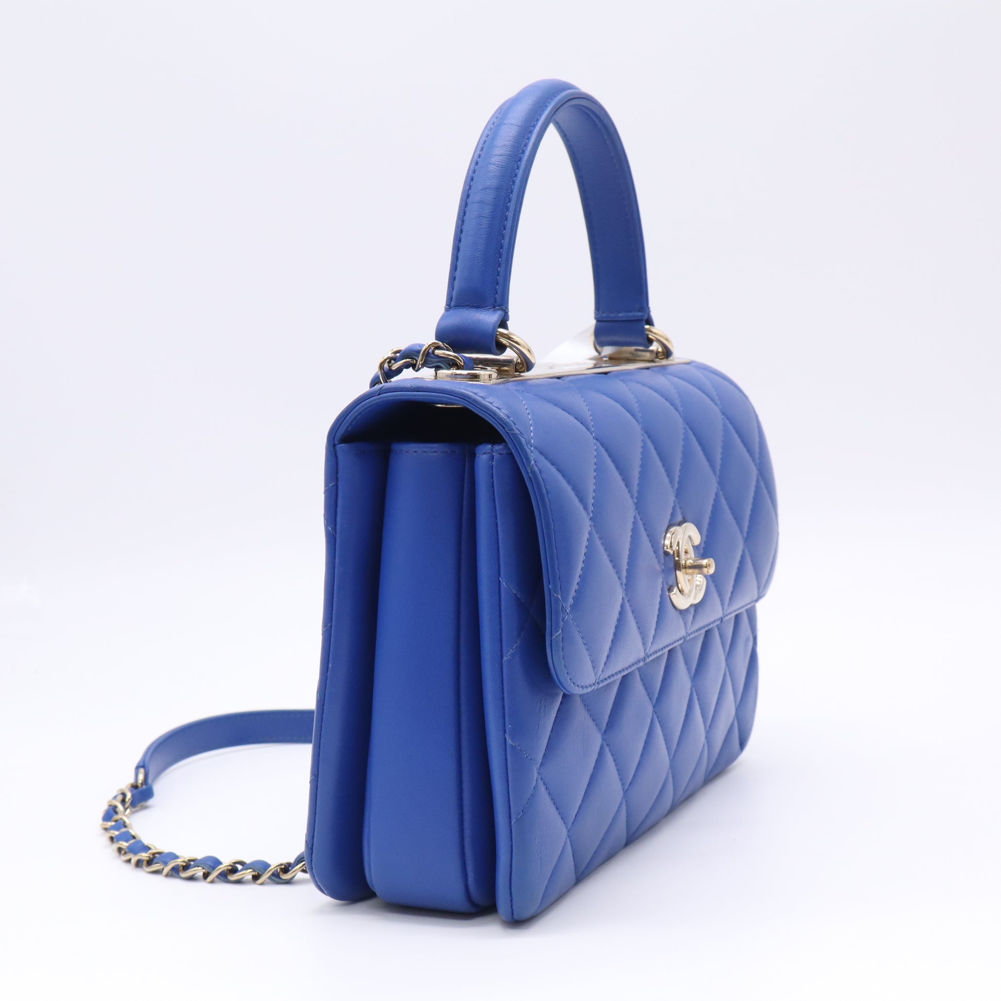 Chanel Small Trendy CC Top Handle Flap Bag twins B23454