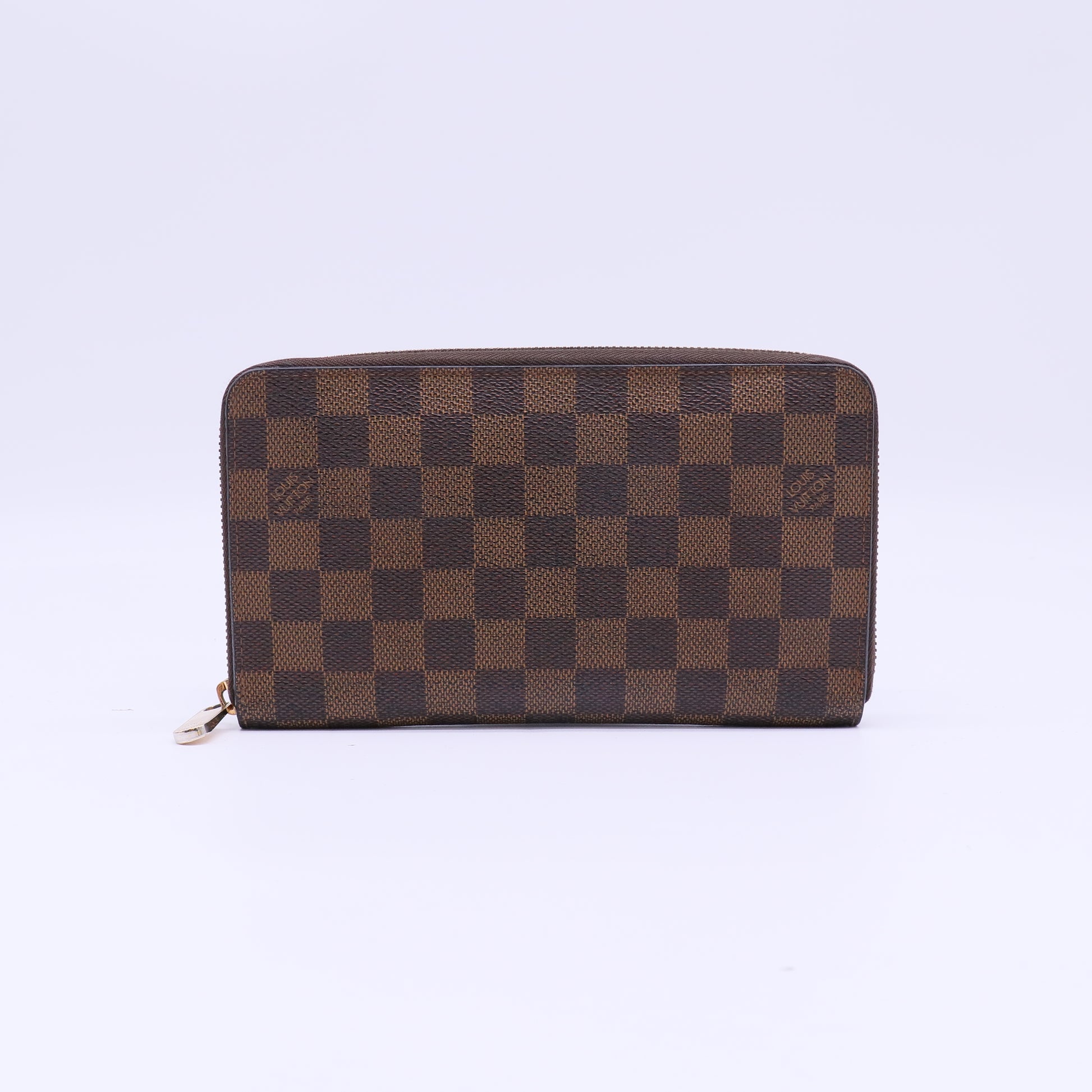 Louis Vuitton Damier Canvas Zippy Wallet twins W21832