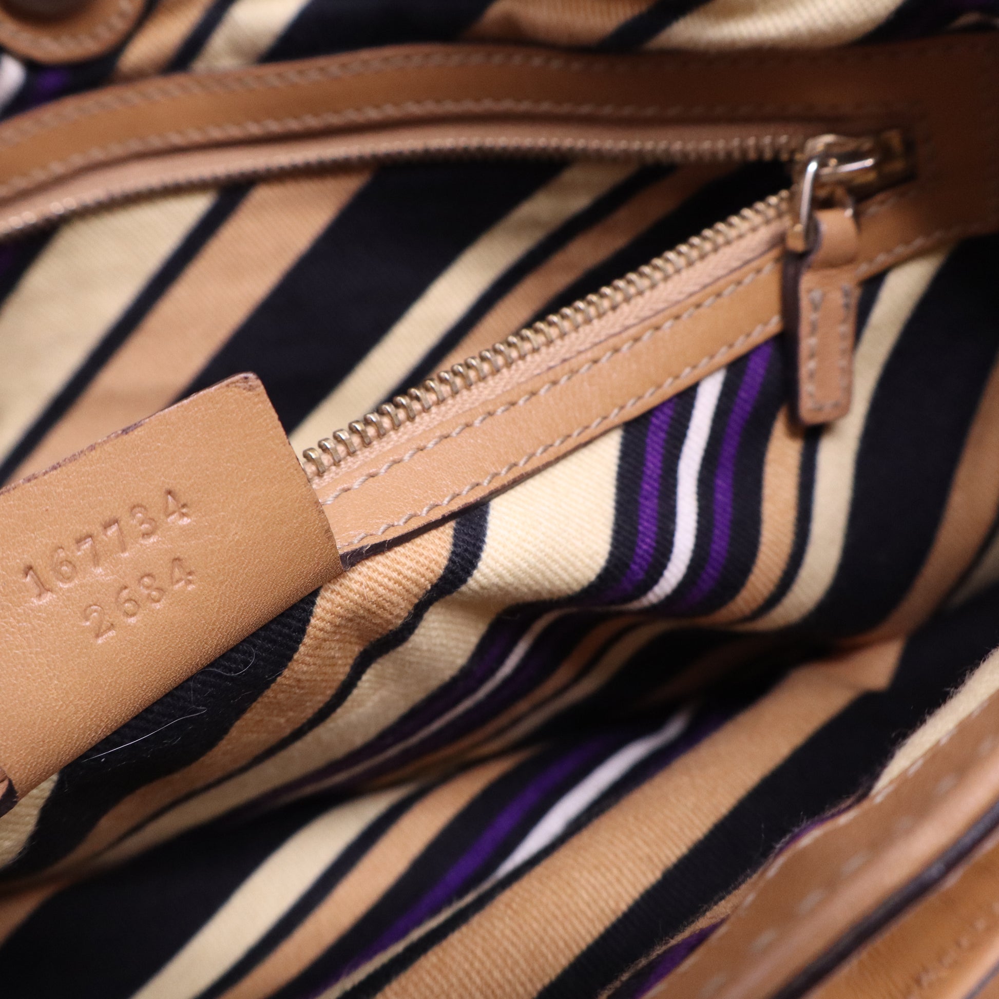 Guccissima Leather Medium Britt Shoulder Bag