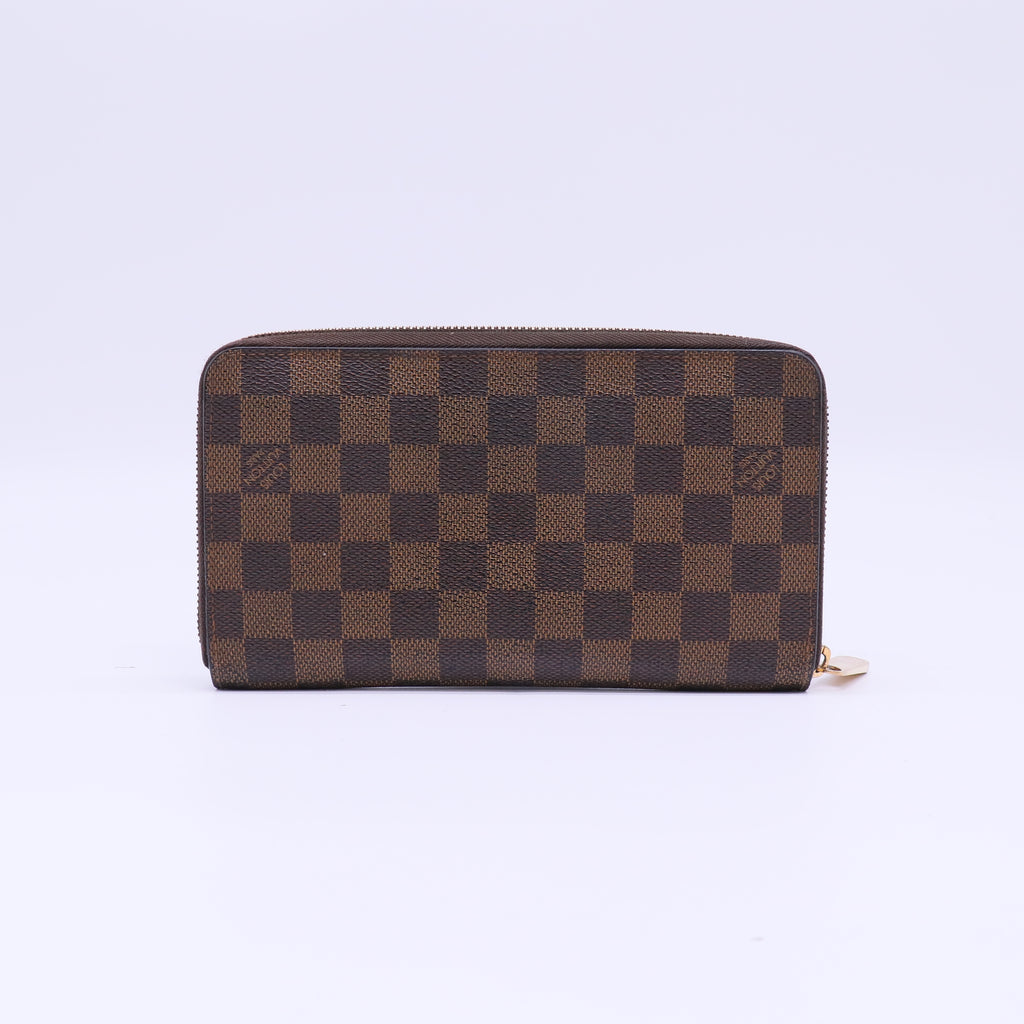 Louis Vuitton Damier Canvas Zippy Wallet twins W21832