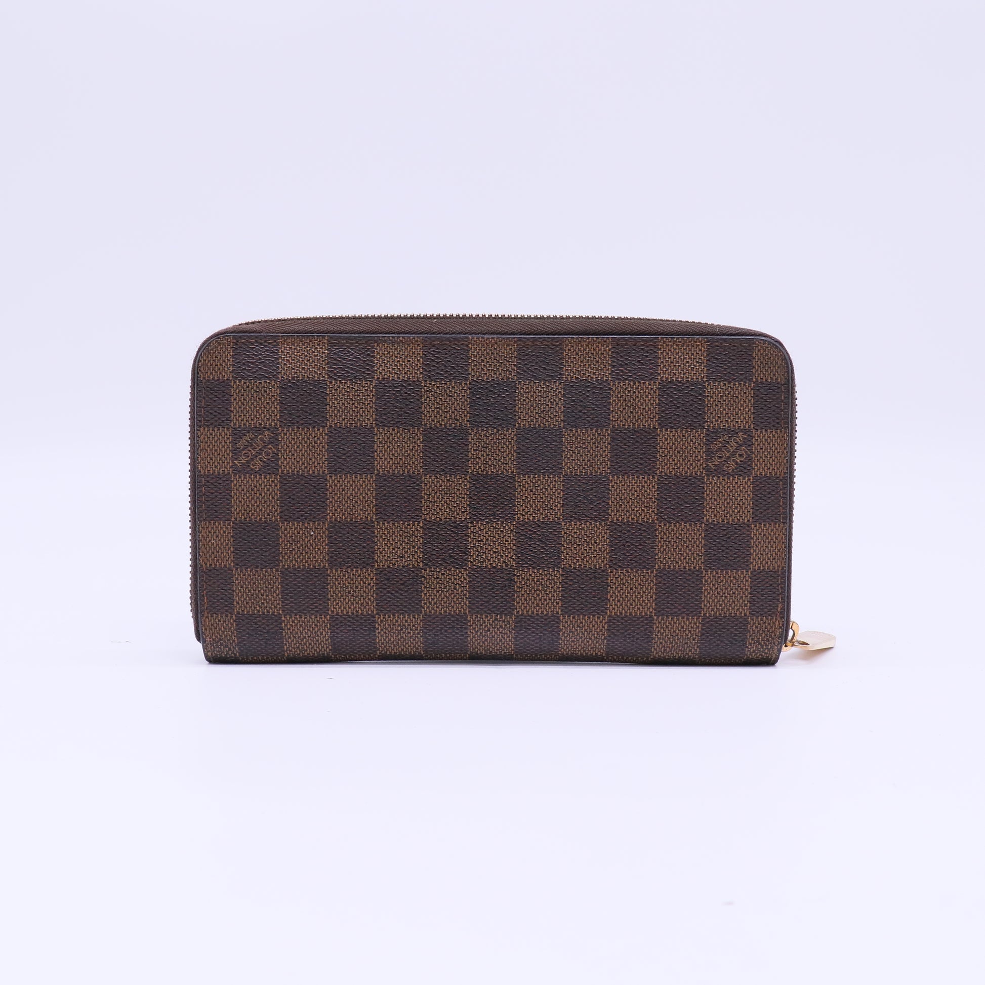 Louis Vuitton Damier Canvas Zippy Wallet twins W21832