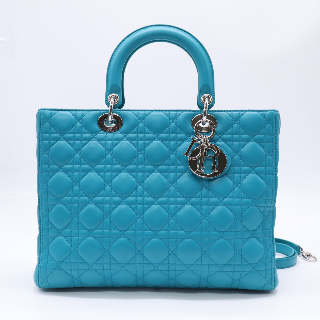 Christian Dior Large Lady Dior Bag twins B23442