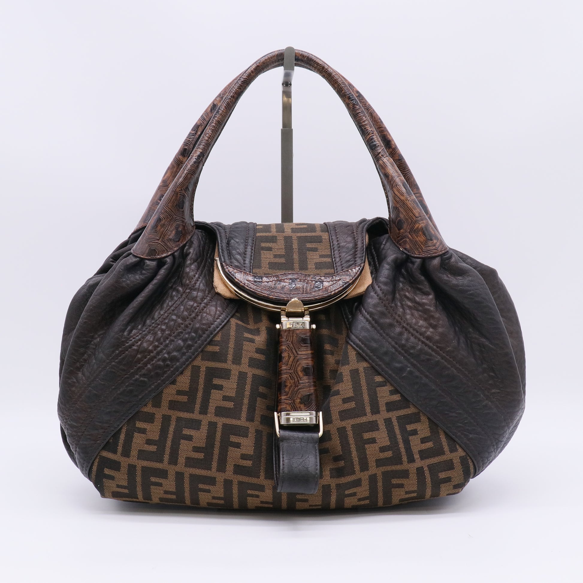 Fendi Zucca Spy Bag twins B23540