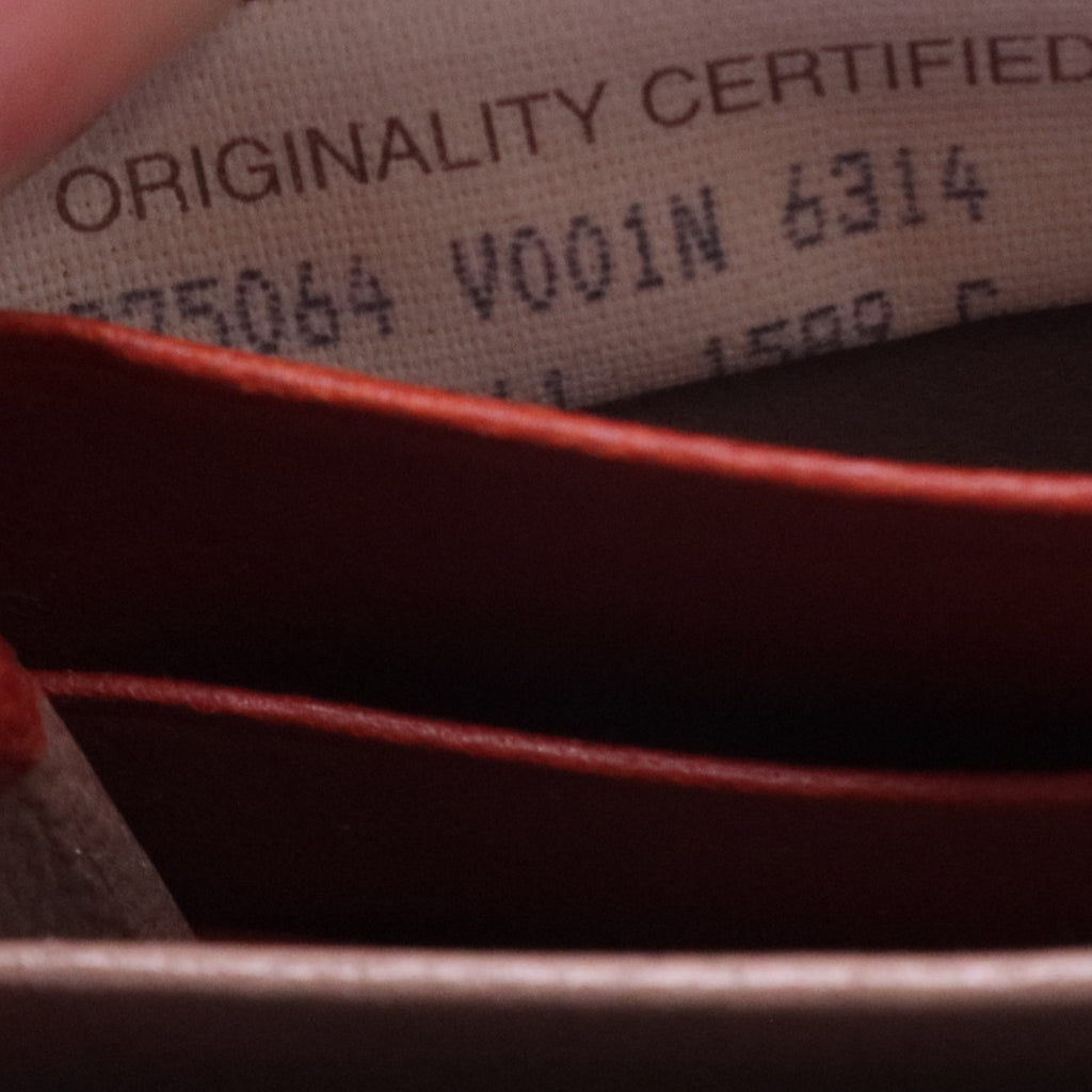 Intrecciato Nappa Zip Around Wallet Red