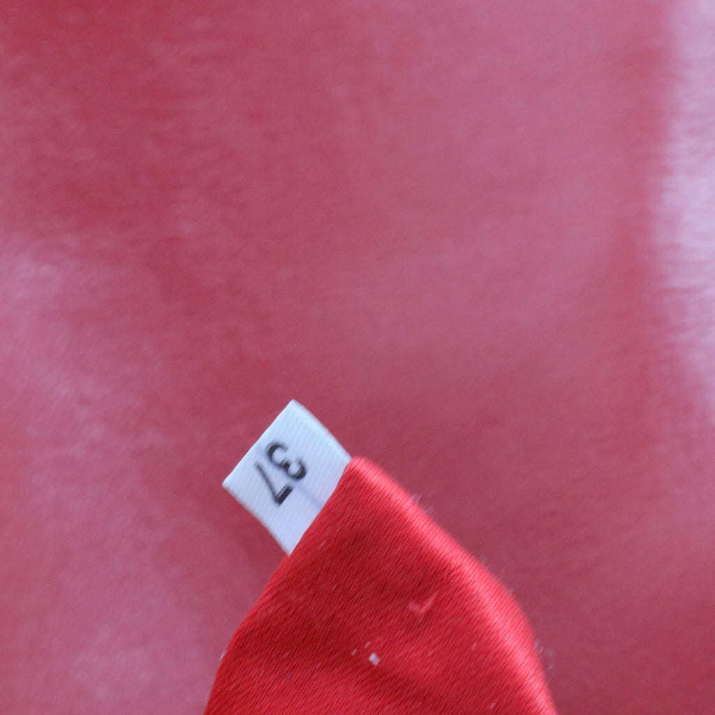 Chain Linked Leather Shoulder Bag Red