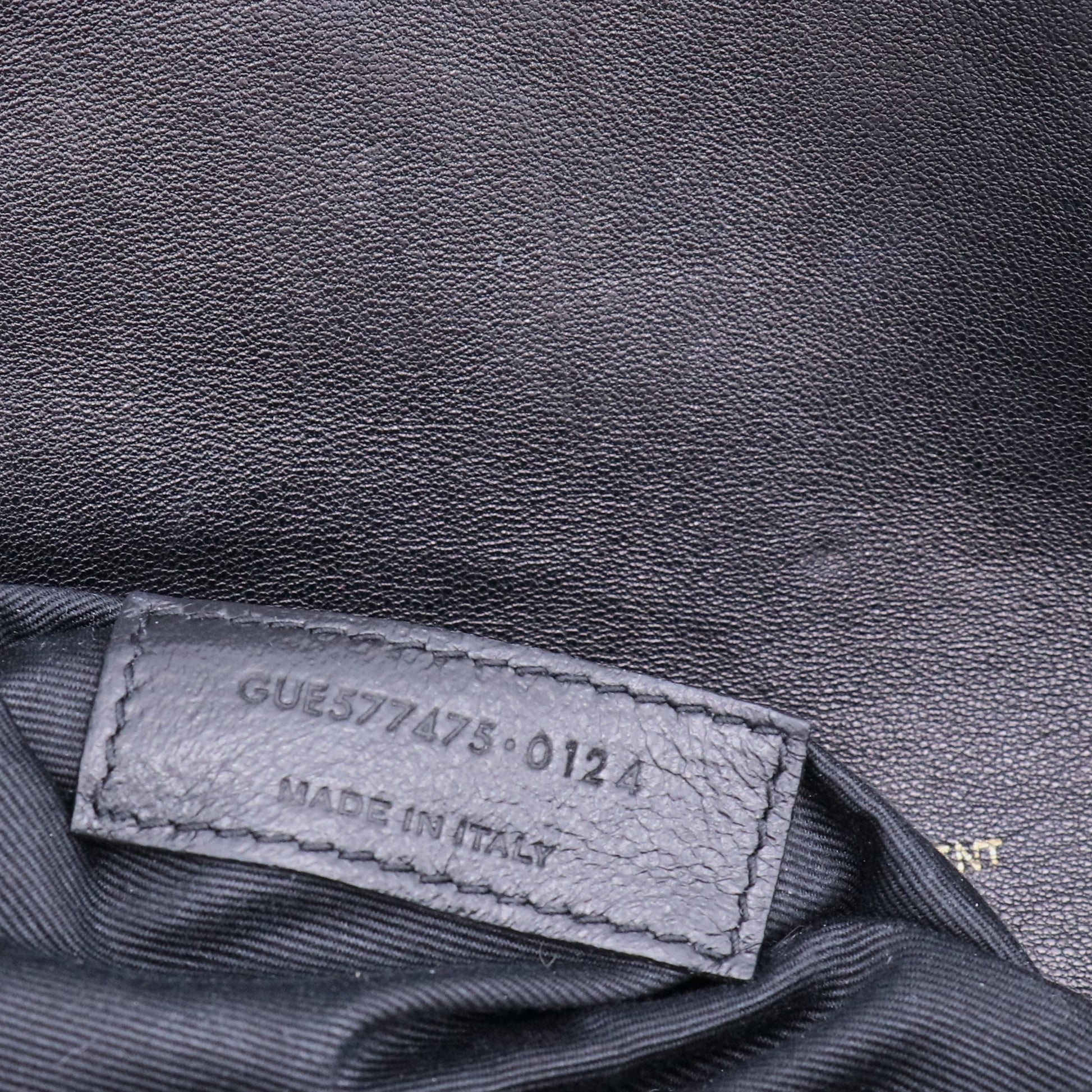 Yves Saint Laurent Black Quilted Lambskin Leather Medium Puffer Loulou Bag Twins LDJ3157