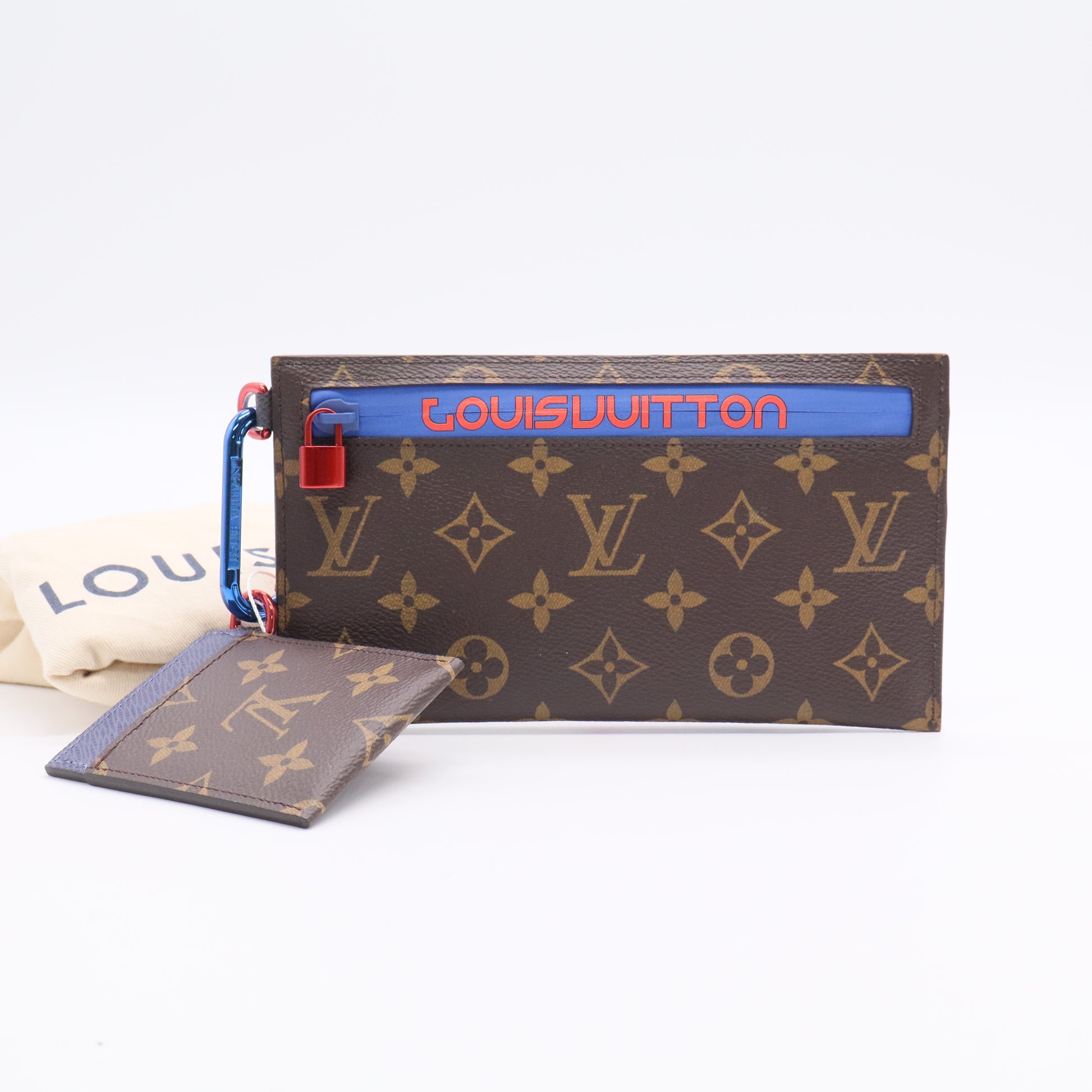 Louis Vuitton Monogram Outdoor Ribbon Pochette Twins